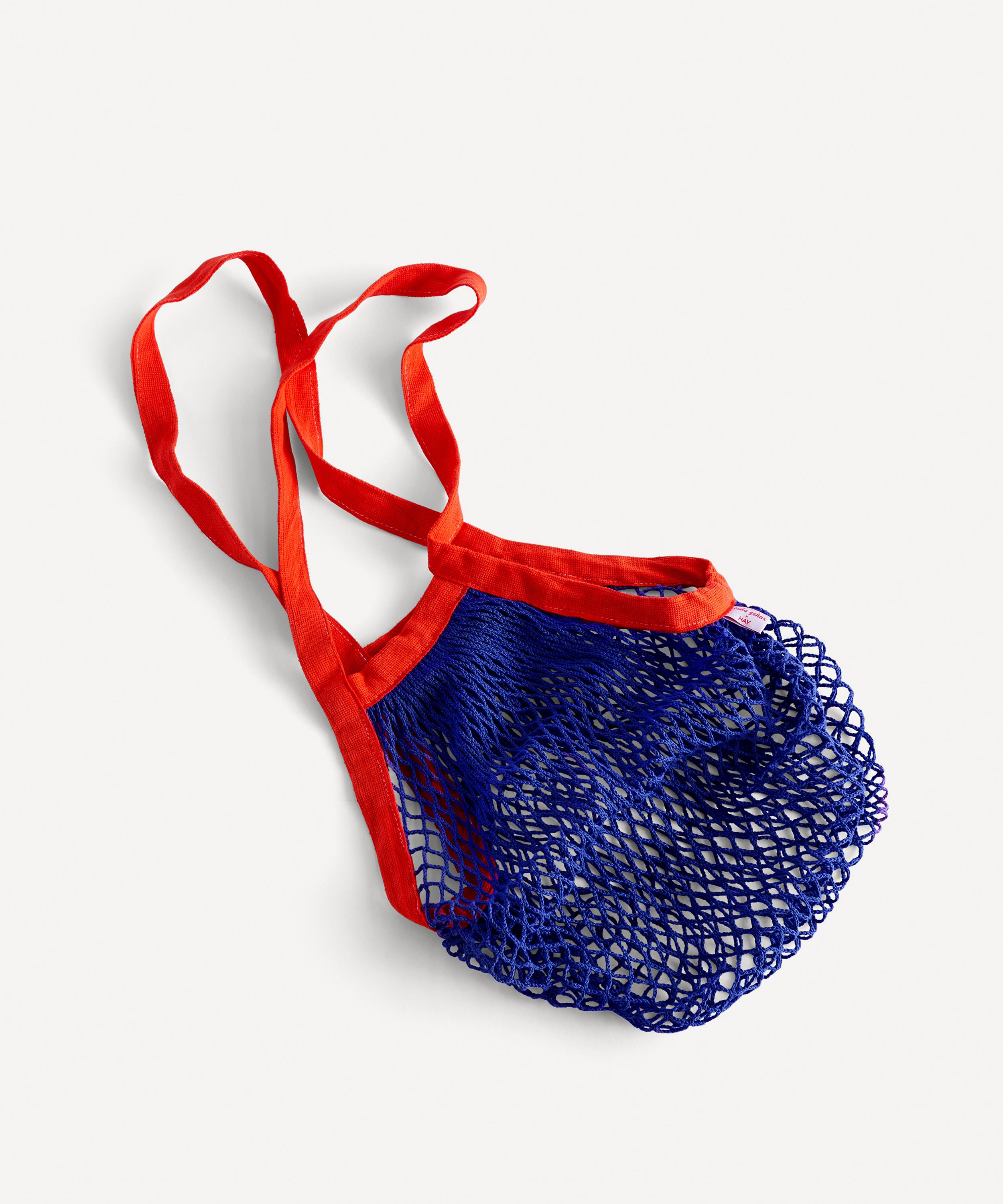 Hay Sobremesa Market Net Bag In Dark Blue