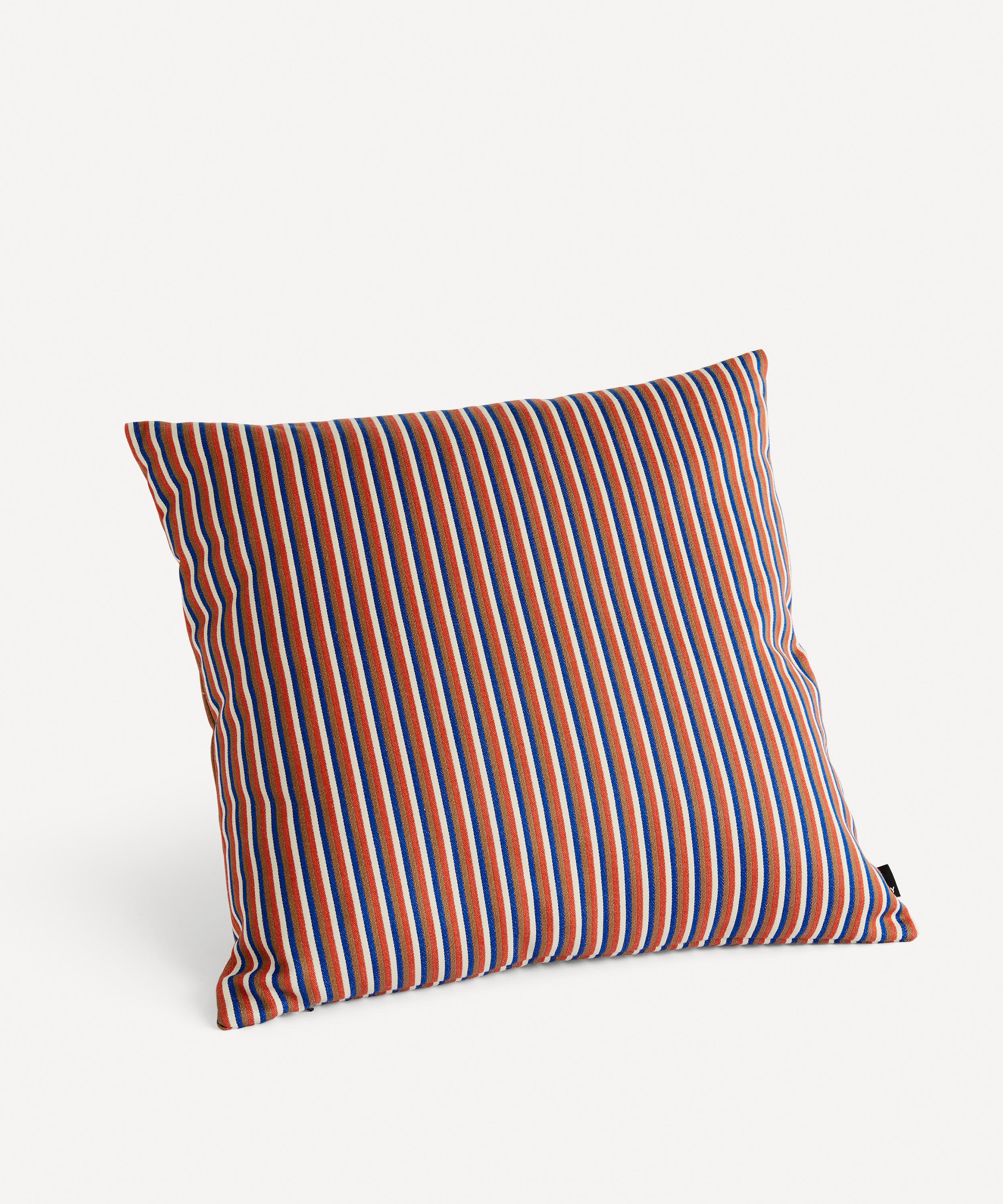 Hay Ribbon Cushion In Orange