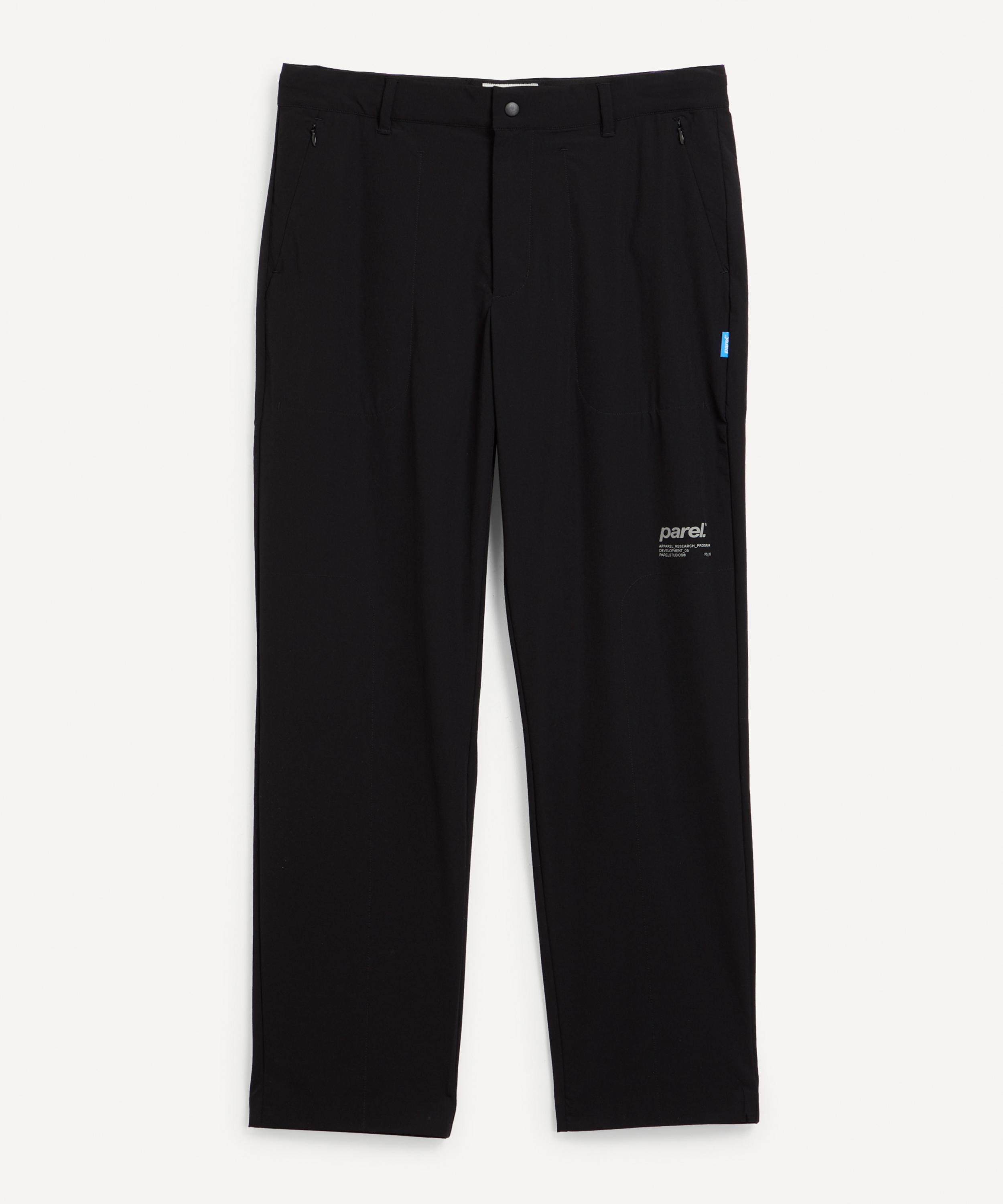 Parel Studios Four-way Stretch Trousers In Black