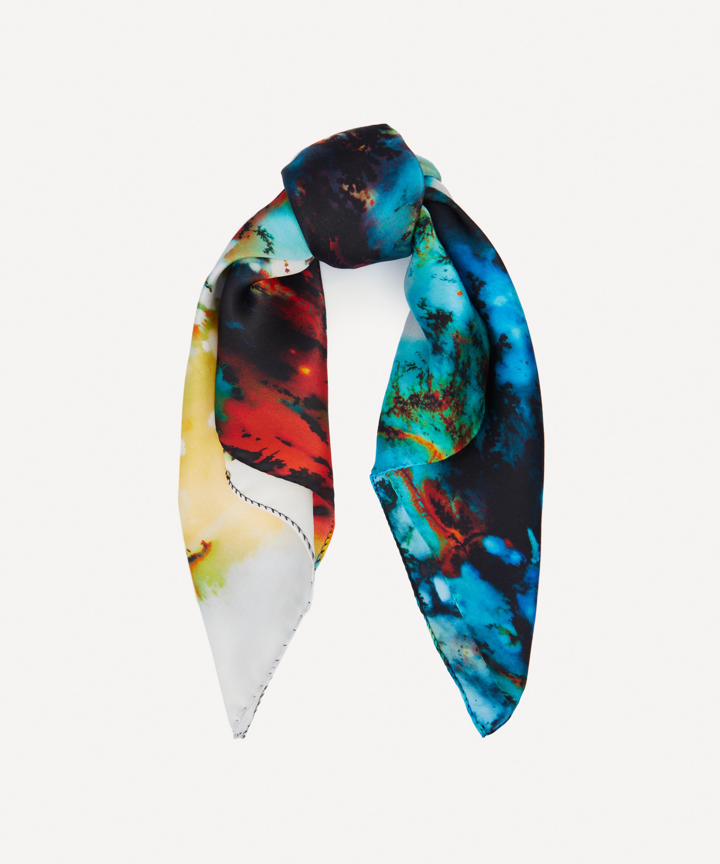 Weston Women's Cardiff Digital Mineral Silk-scarf In Multi