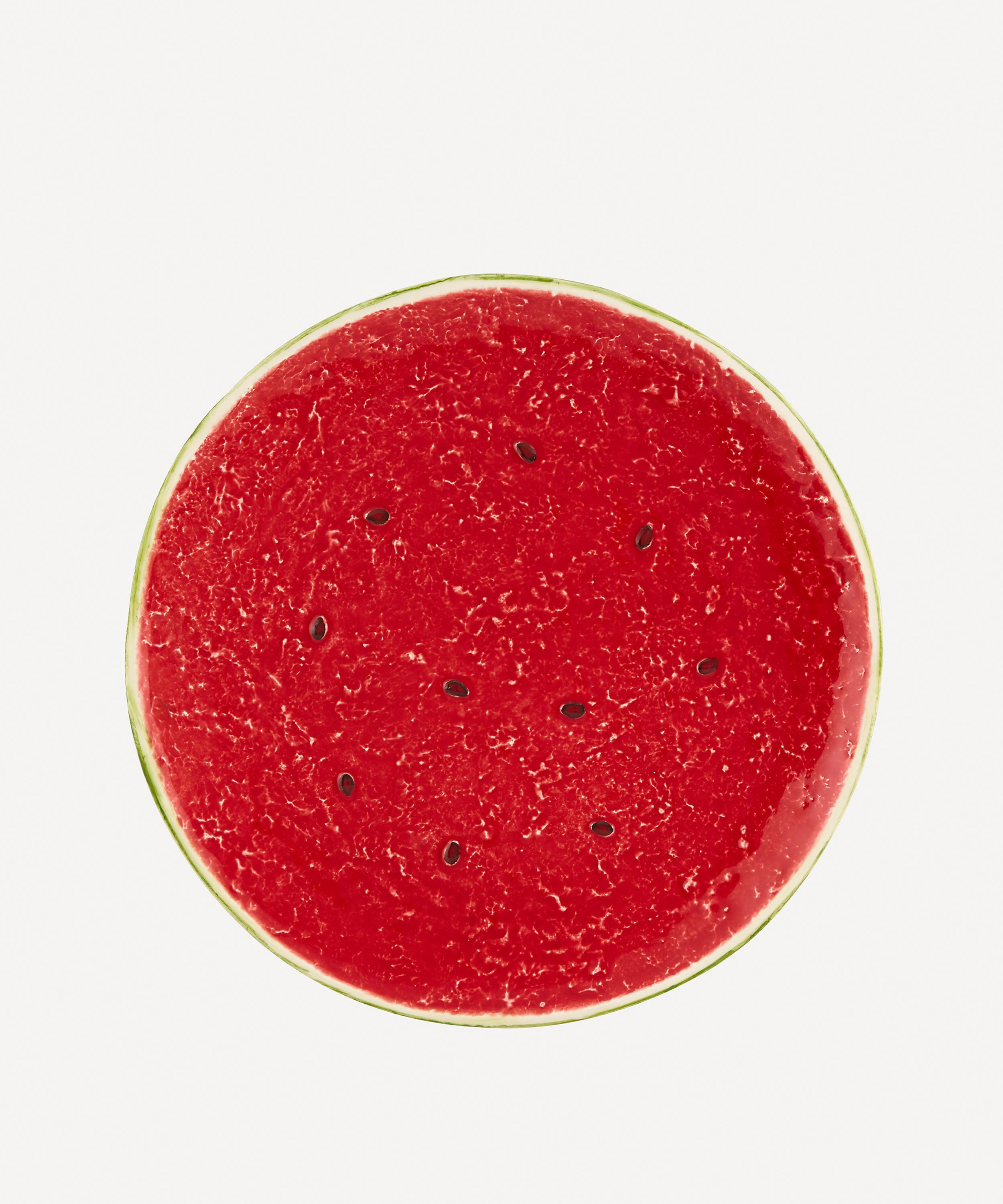 Bordallo Pinheiro Watermelon Dinner Plate In Red