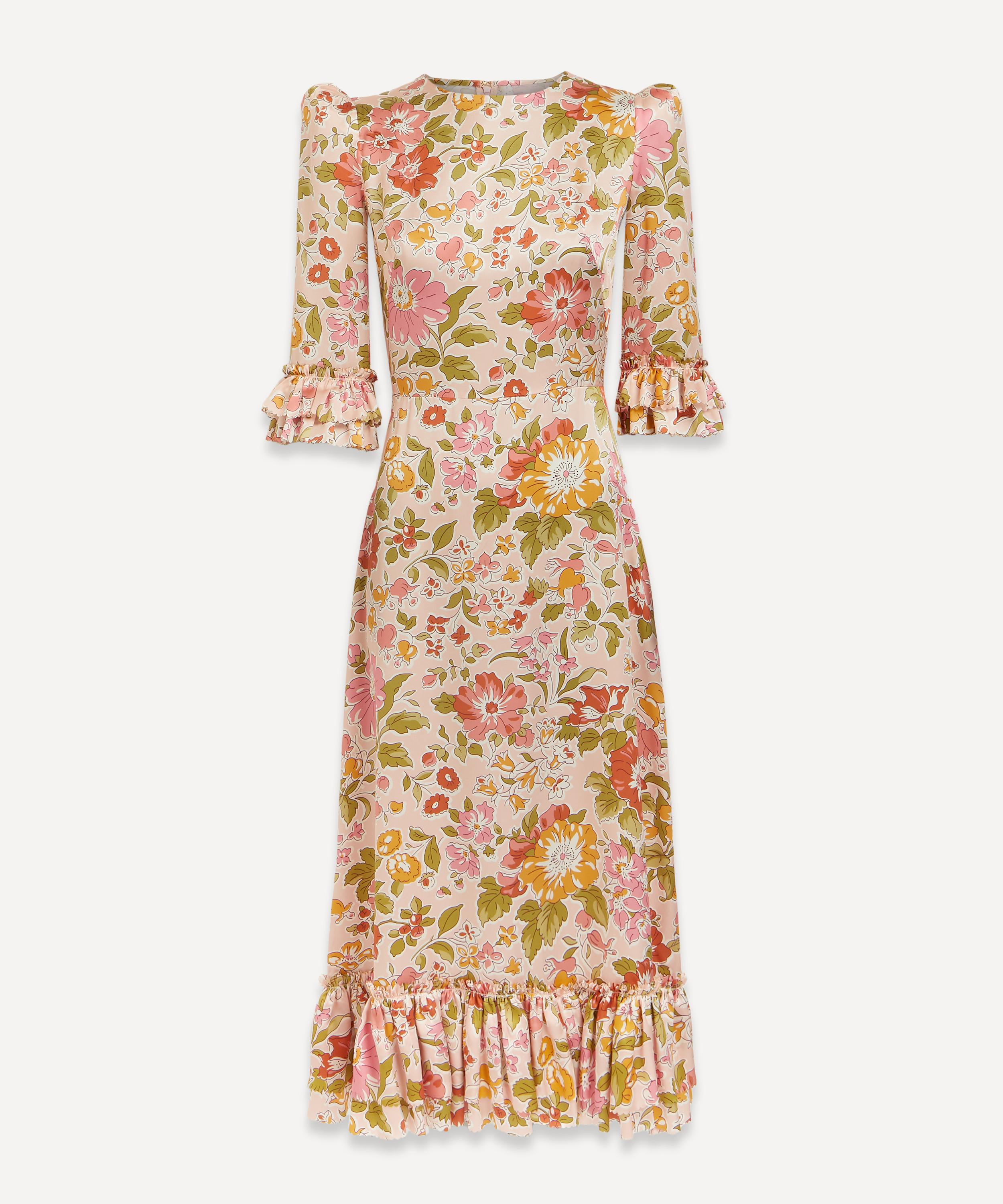 The Vampire's Wife Women's Falconetti Silk Floral Dress
