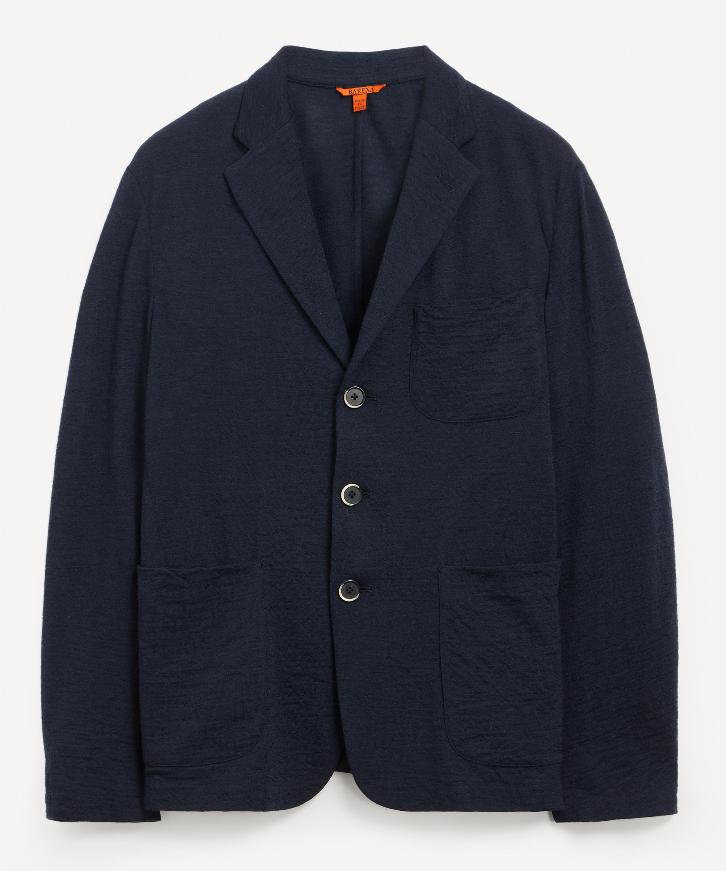 BARENA VENEZIA BARENA MENS TORCEO TONAL NAVY JACKET 