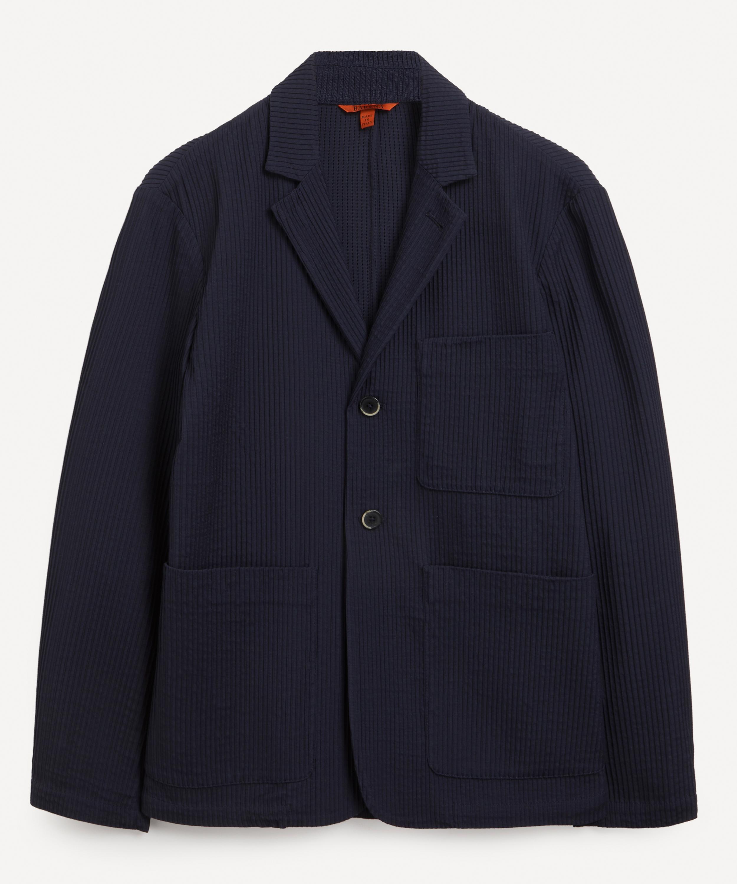 Barena Venezia Mens Borgo Demi Corduroy Blazer In Navy
