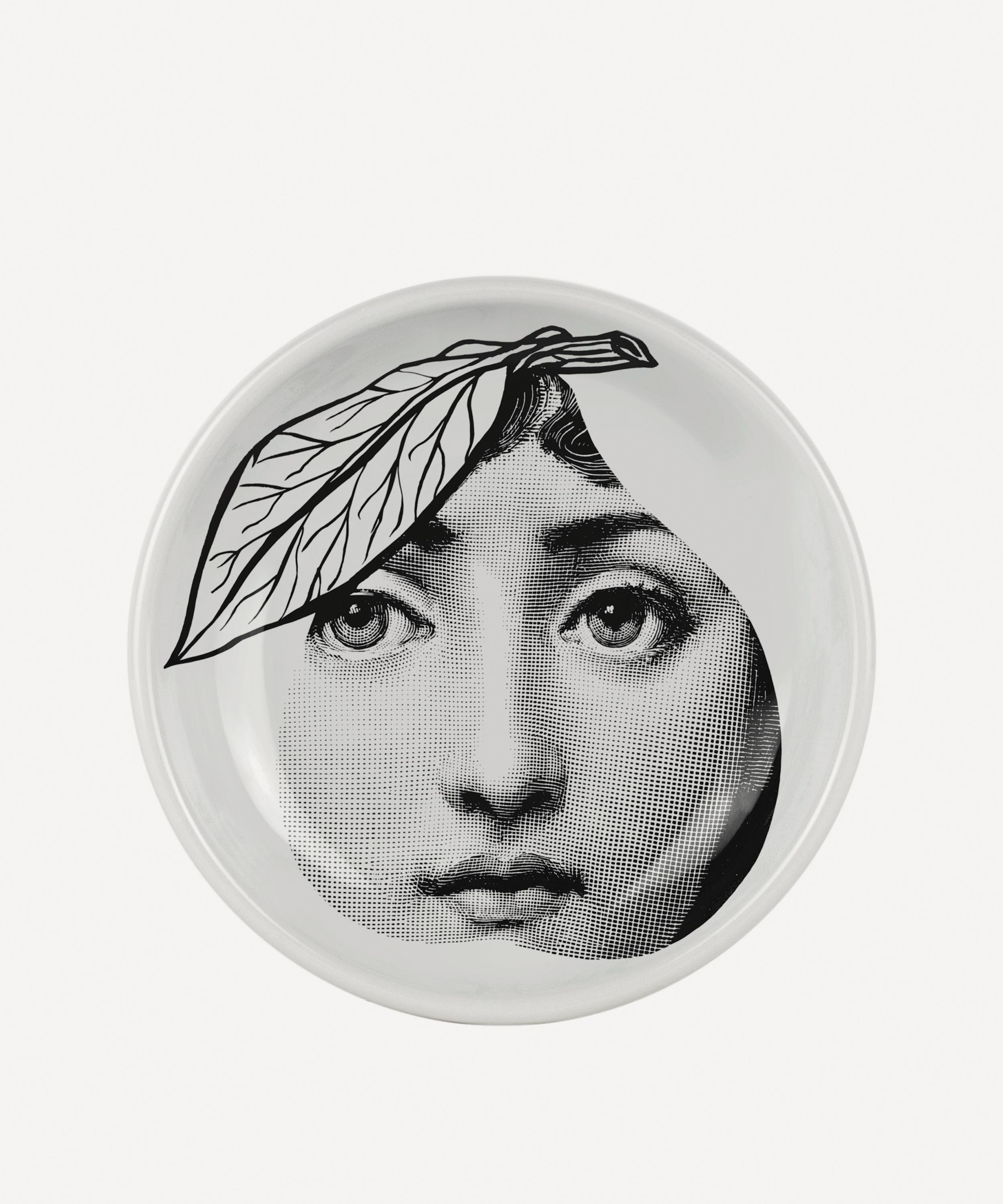 FORNASETTI N. 24 ROUND ASHTRAY