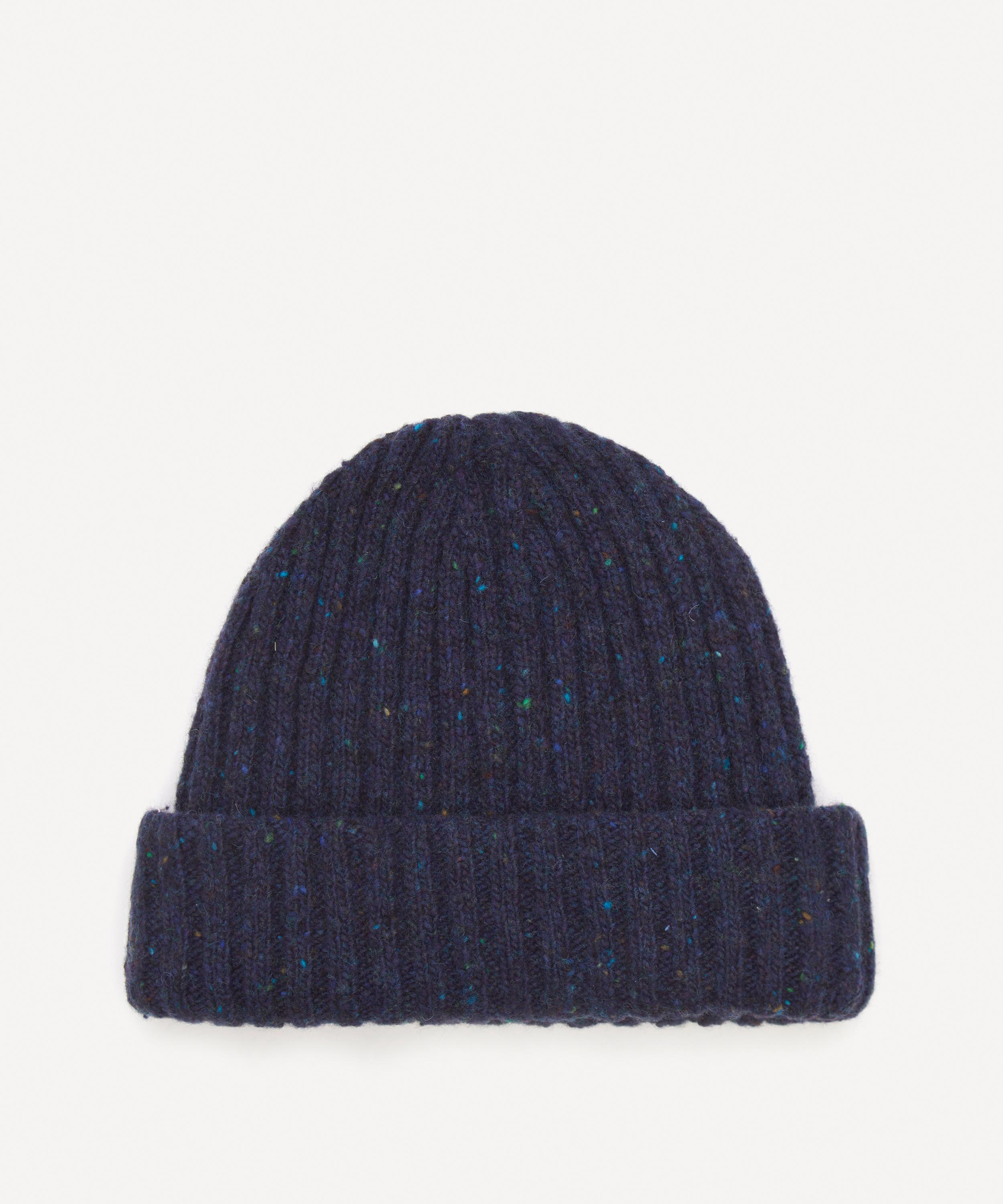 Oliver Spencer Mens Dock Hat Rib Navy