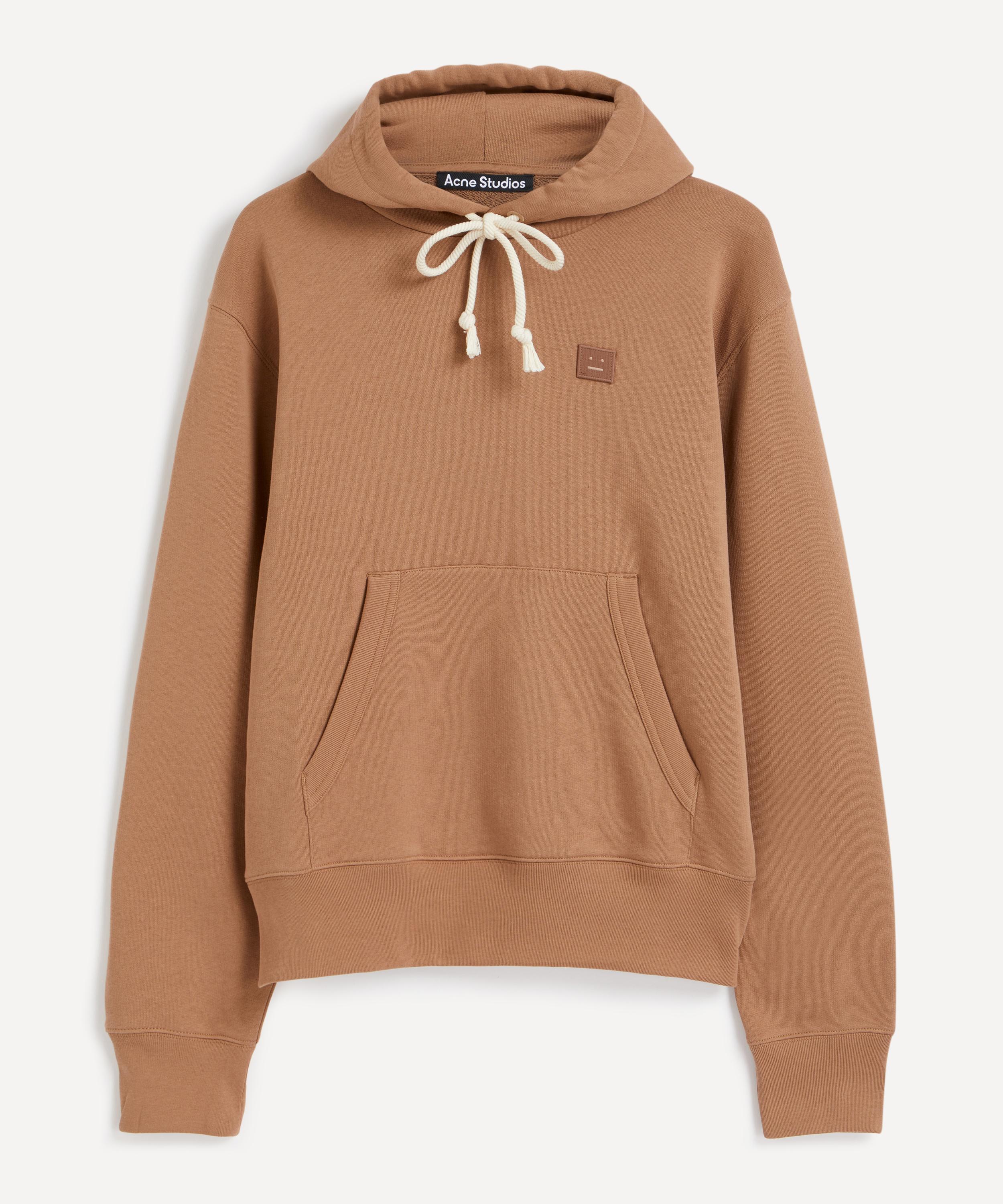 Acne Studios Mens Hooded Sweatshirt In Cardinal Brown