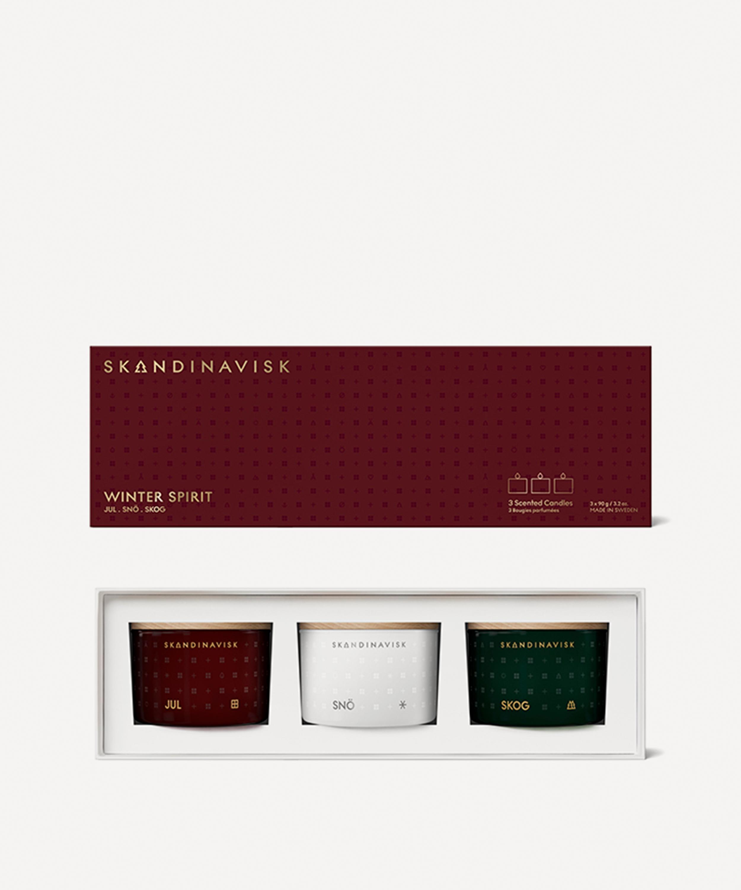 Skandinavisk Winter Spirit Mini Candle Gift Set
