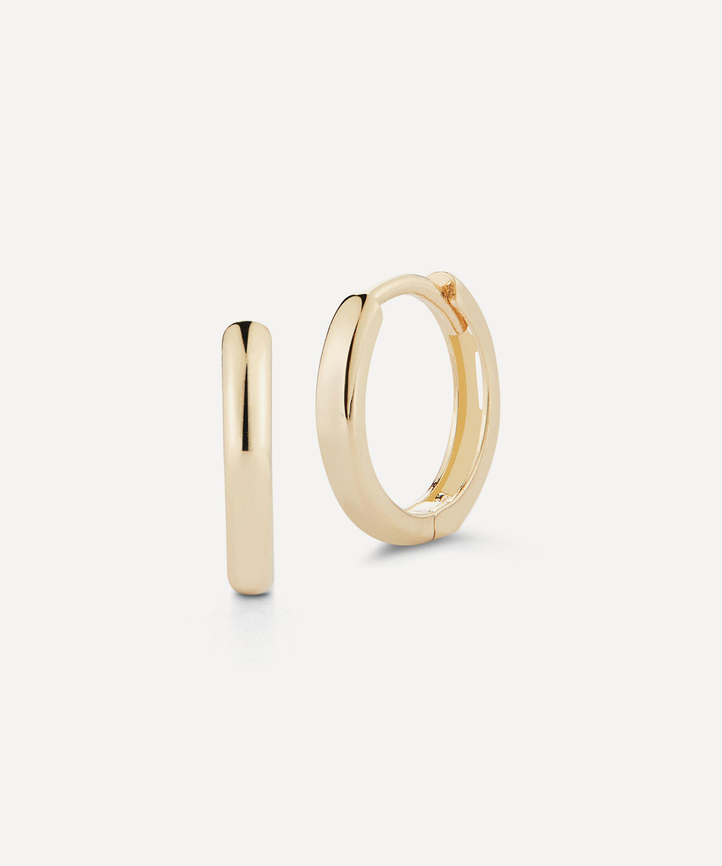Mateo 14kt Yellow Gold Small Hoop Earrings In Gold