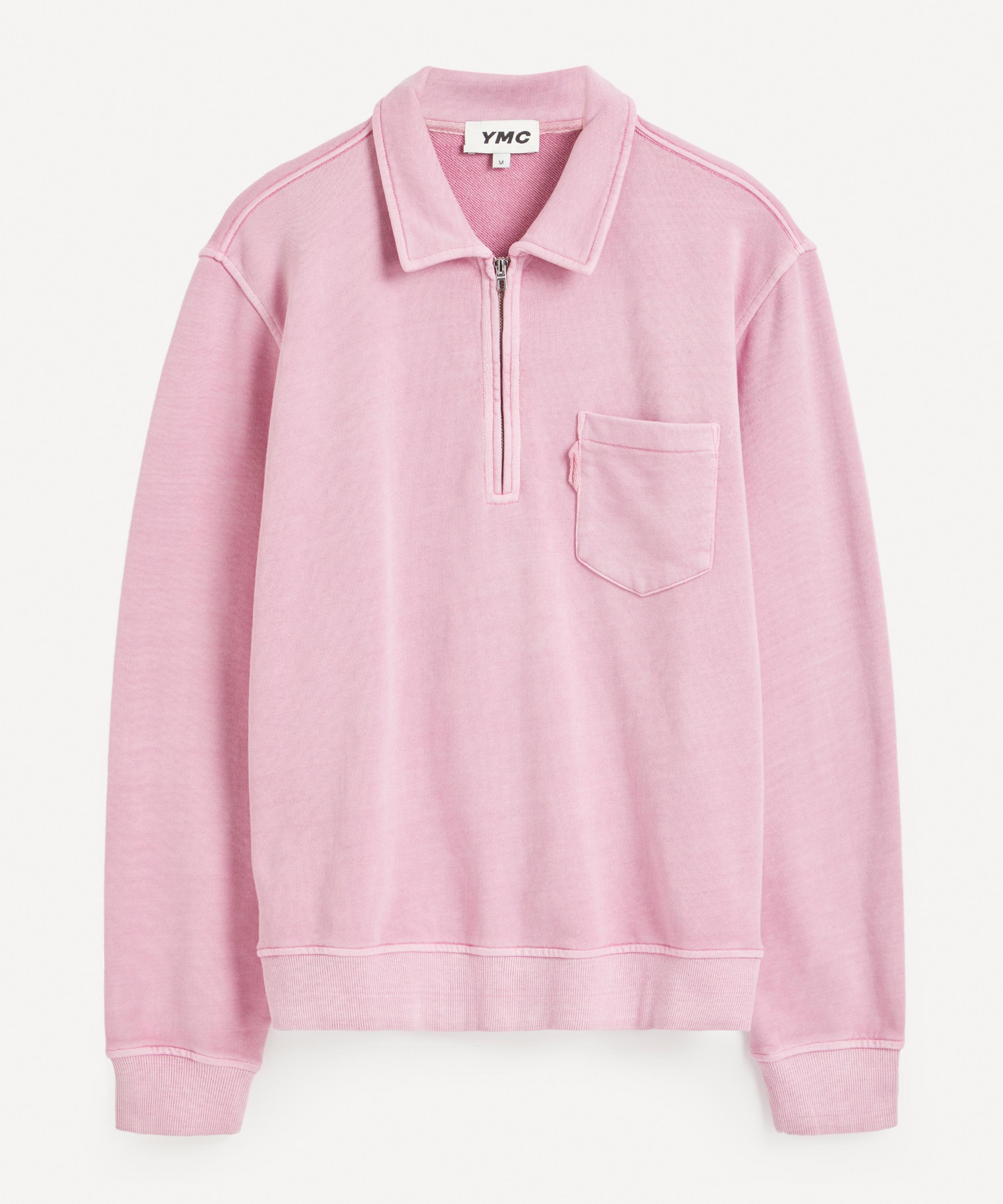Ymc You Must Create Mens Sugden Sweatshirt In Pink