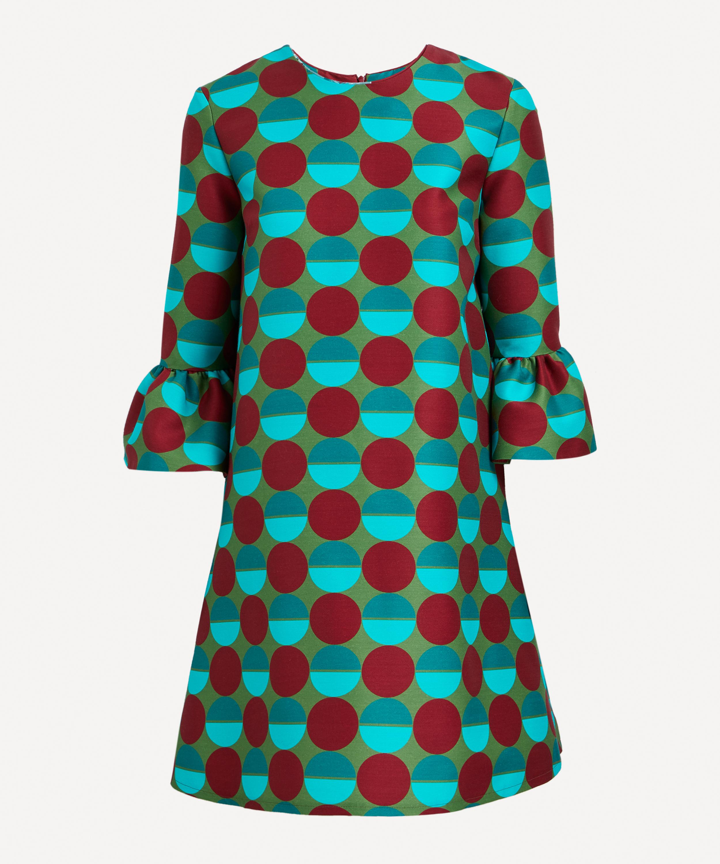 La Doublej 24/7 Stretch Cotton Dress In Multi