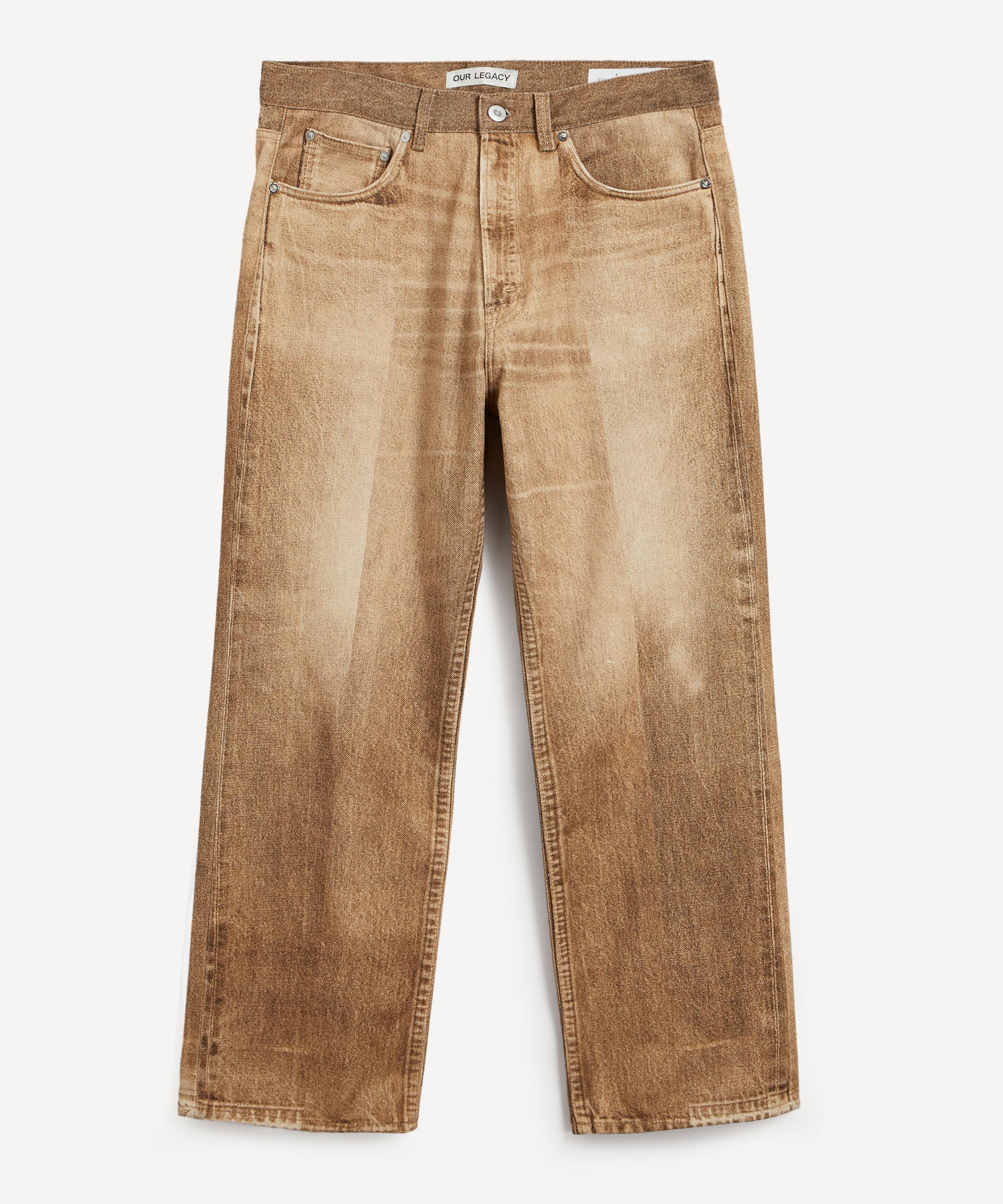 パンツ OUR LEGACY THIRD CUT DIGITAL DUAL SAND Our Legacy Third Cut Digital Dual Sand Denim Jeans | ModeSens