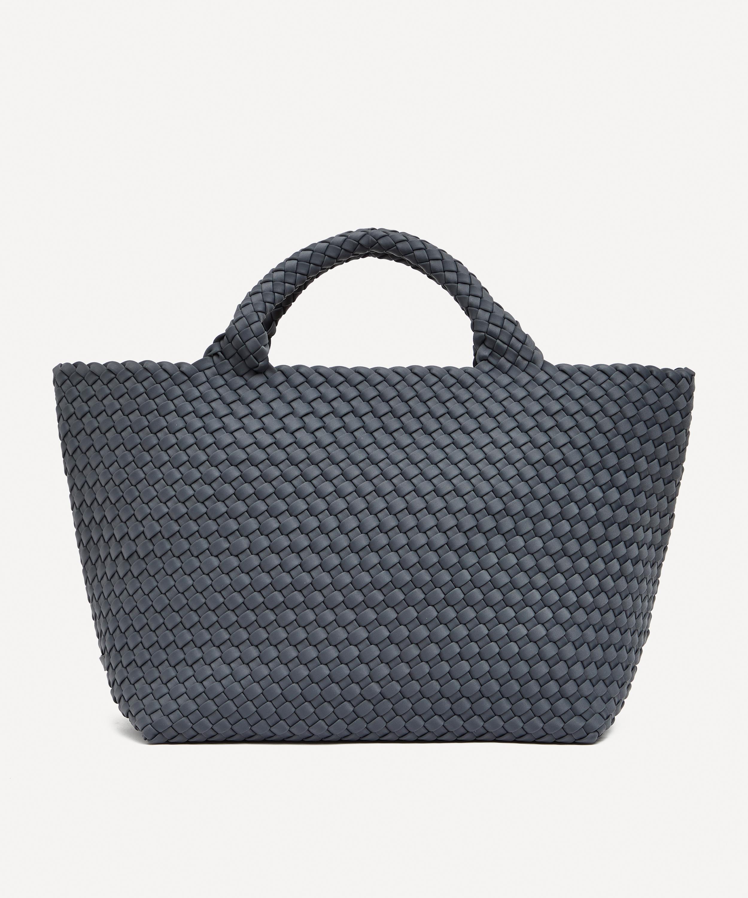 Naghedi Women's St. Barths Medium Woven Tote Bag Pebble