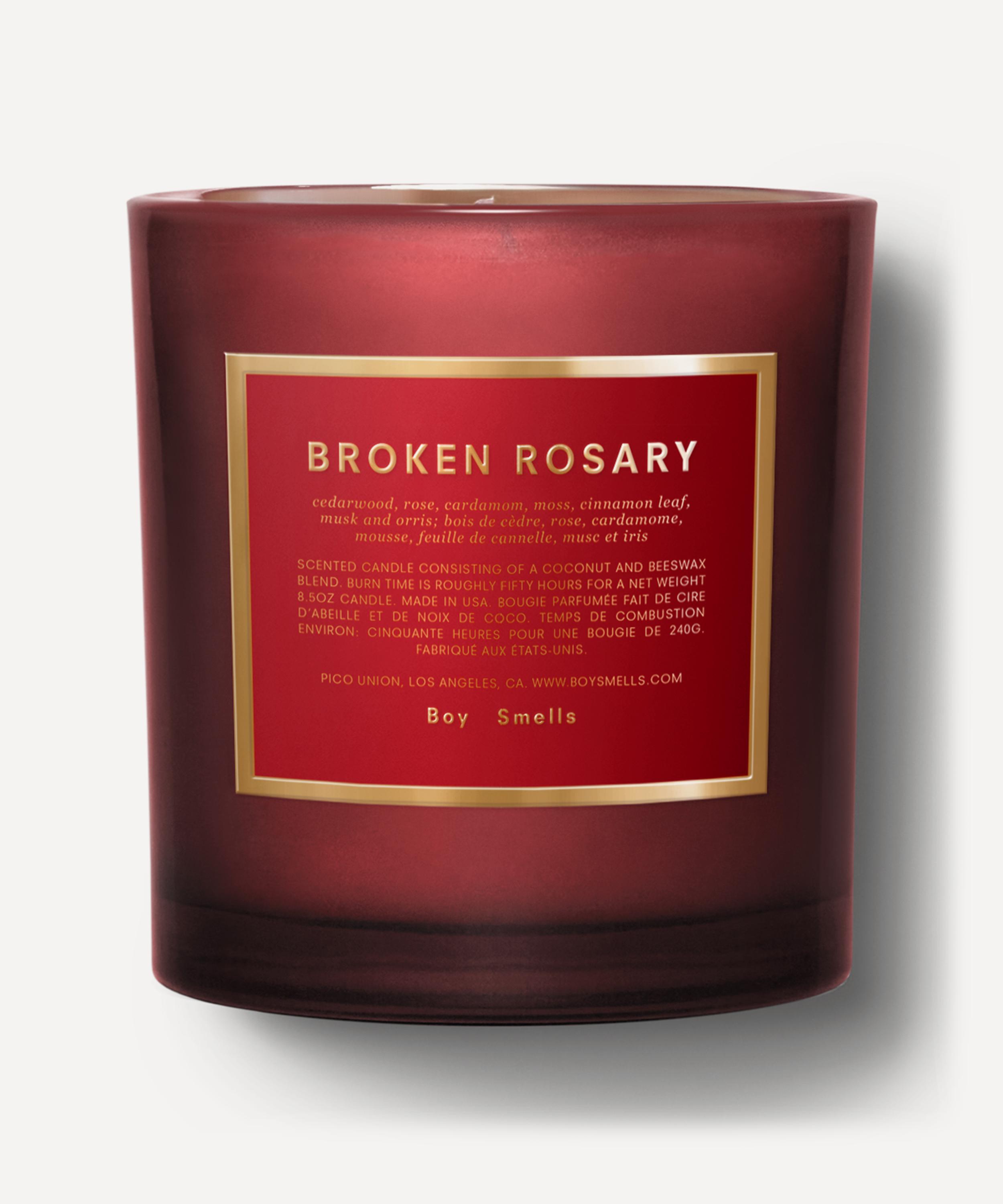 Boy Smells Broken Rosary Scented Candle Limited Edition 240g In Red