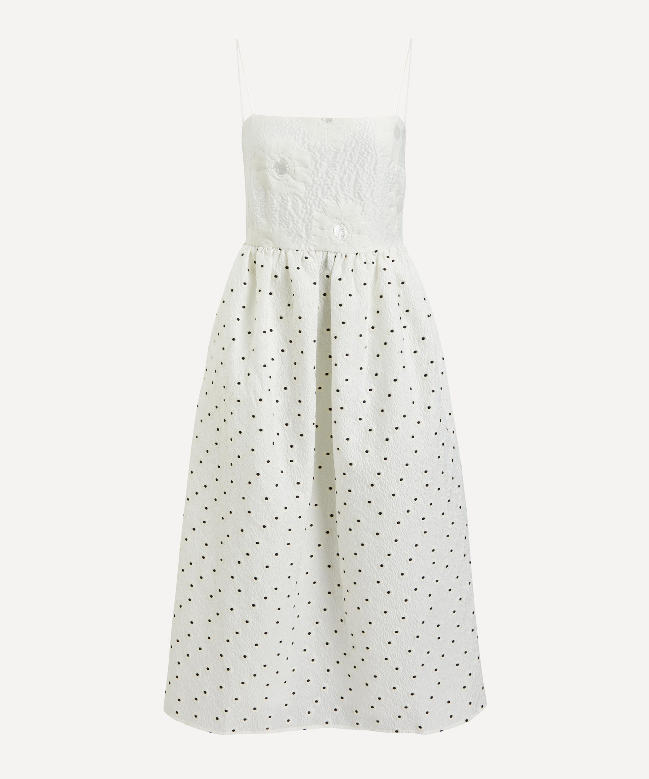Shop Stine Goya Women's Anny Daisy Jacquard Dress In Cream