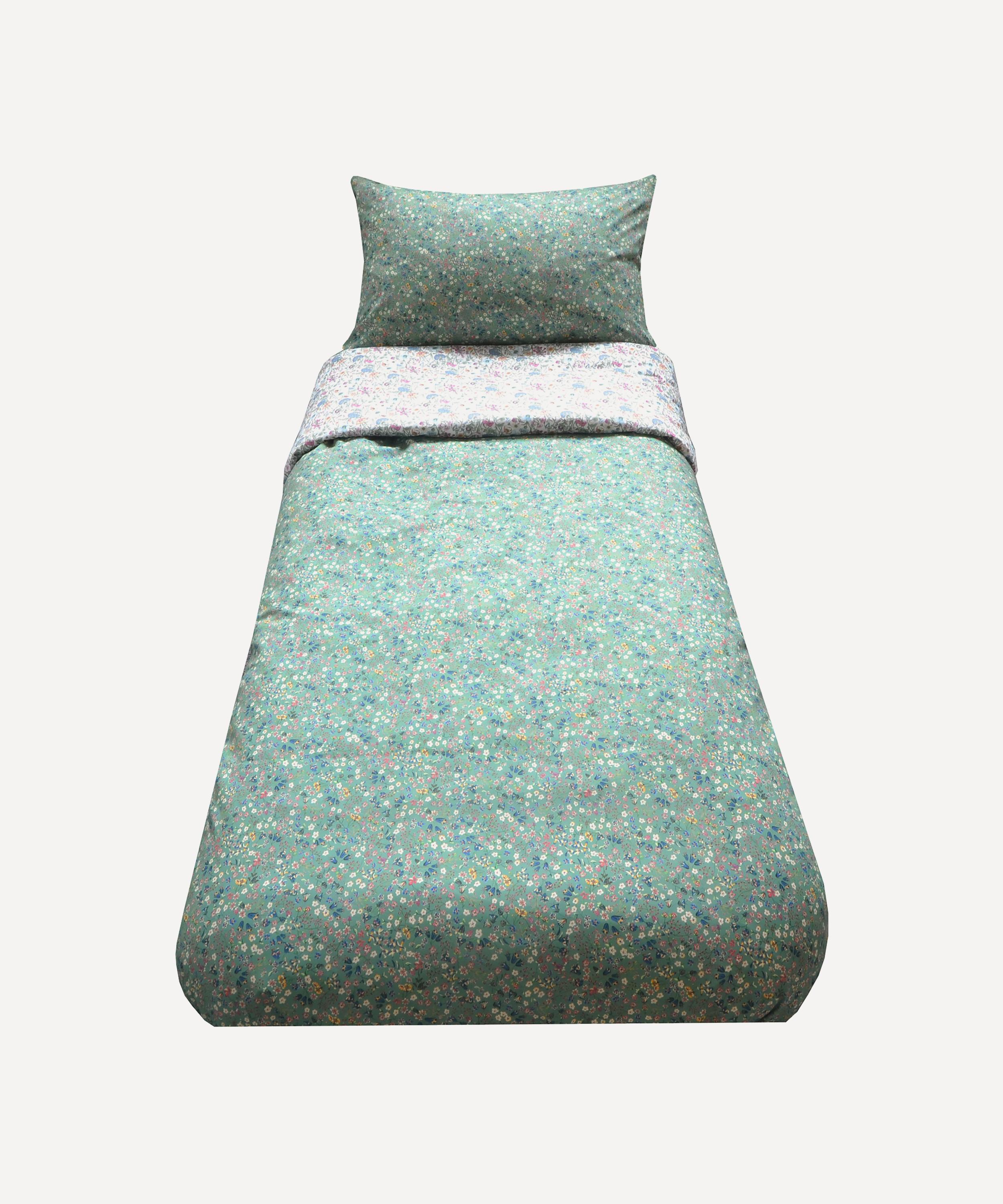 Coco & Wolf Donna Leigh And Rachel Single Duvet Cover Set In Green