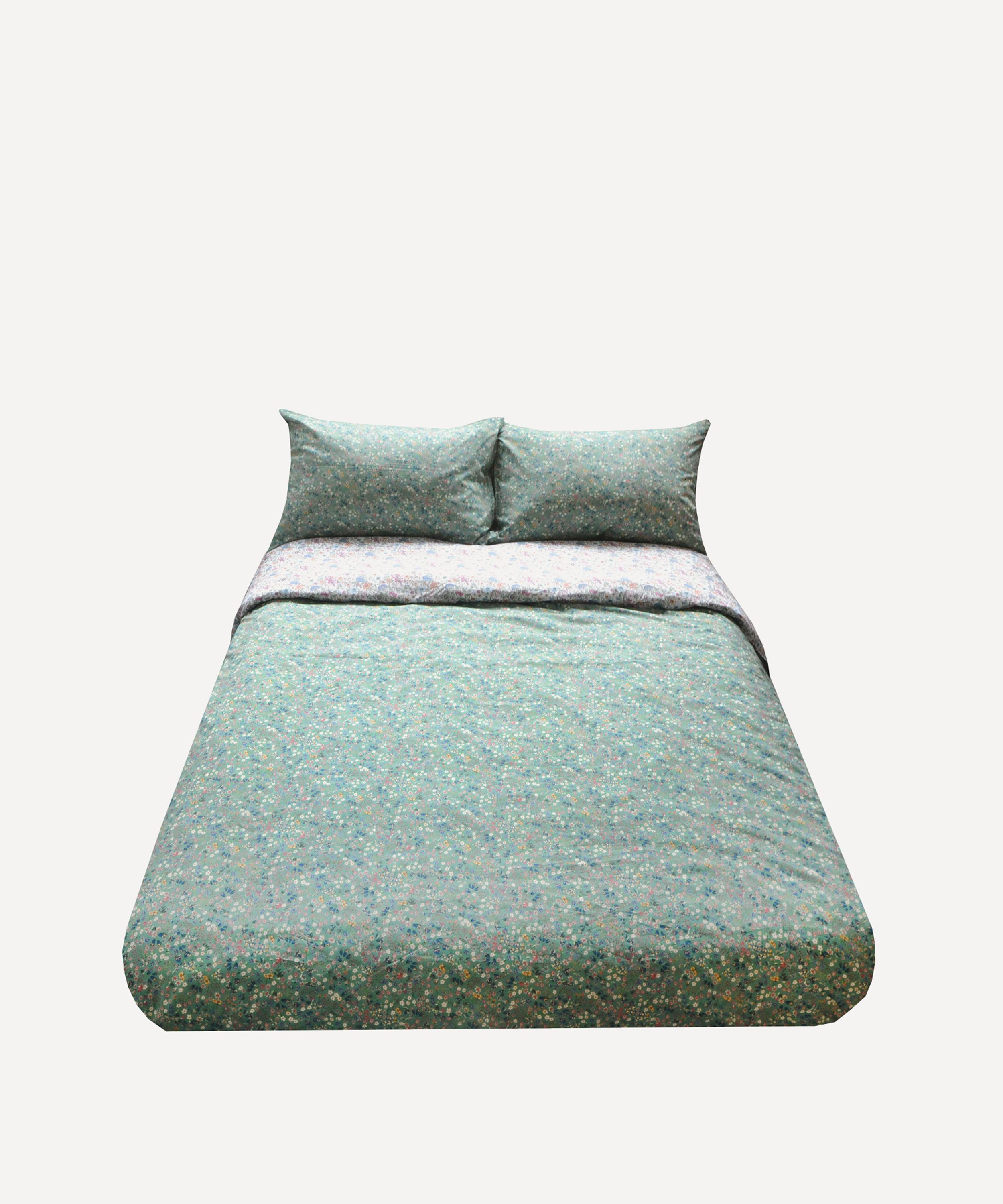 Coco & Wolf Donna Leigh And Rachel King Duvet Cover Set In Green