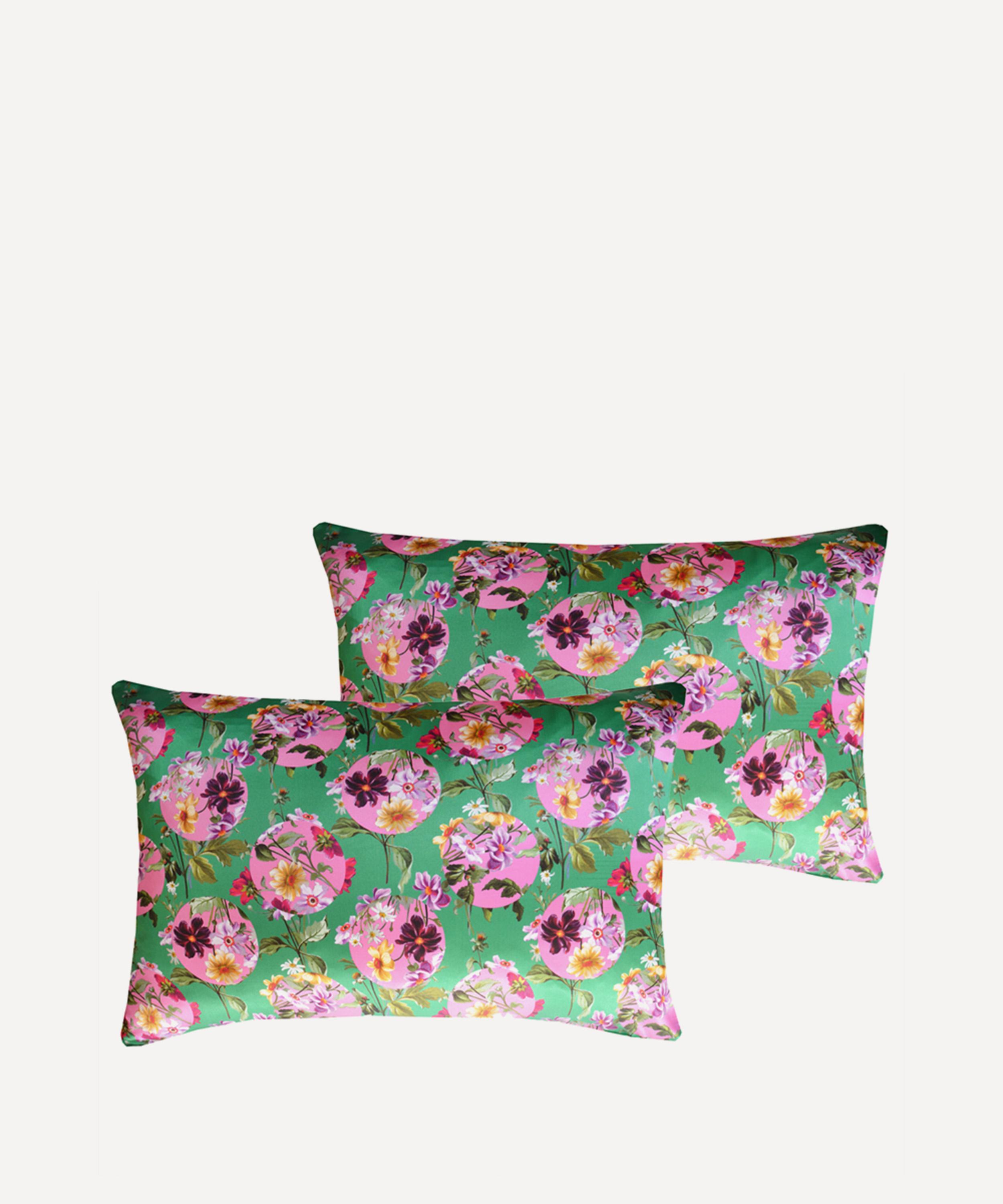 Coco & Wolf Covington Silk Satin Pillowcases Set Of Two