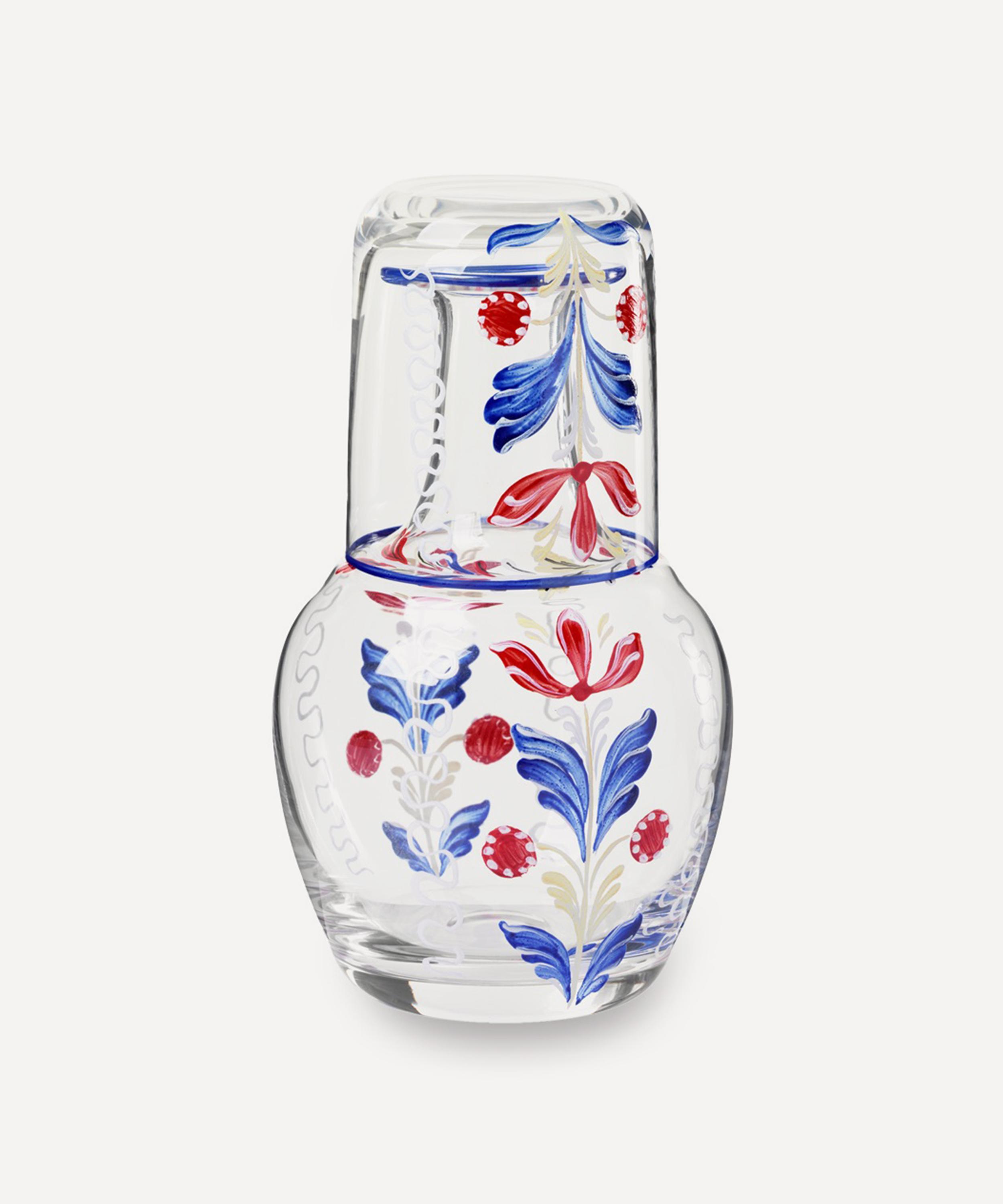 Cabana Murano Bucaneve Hand-painted Bedside Set