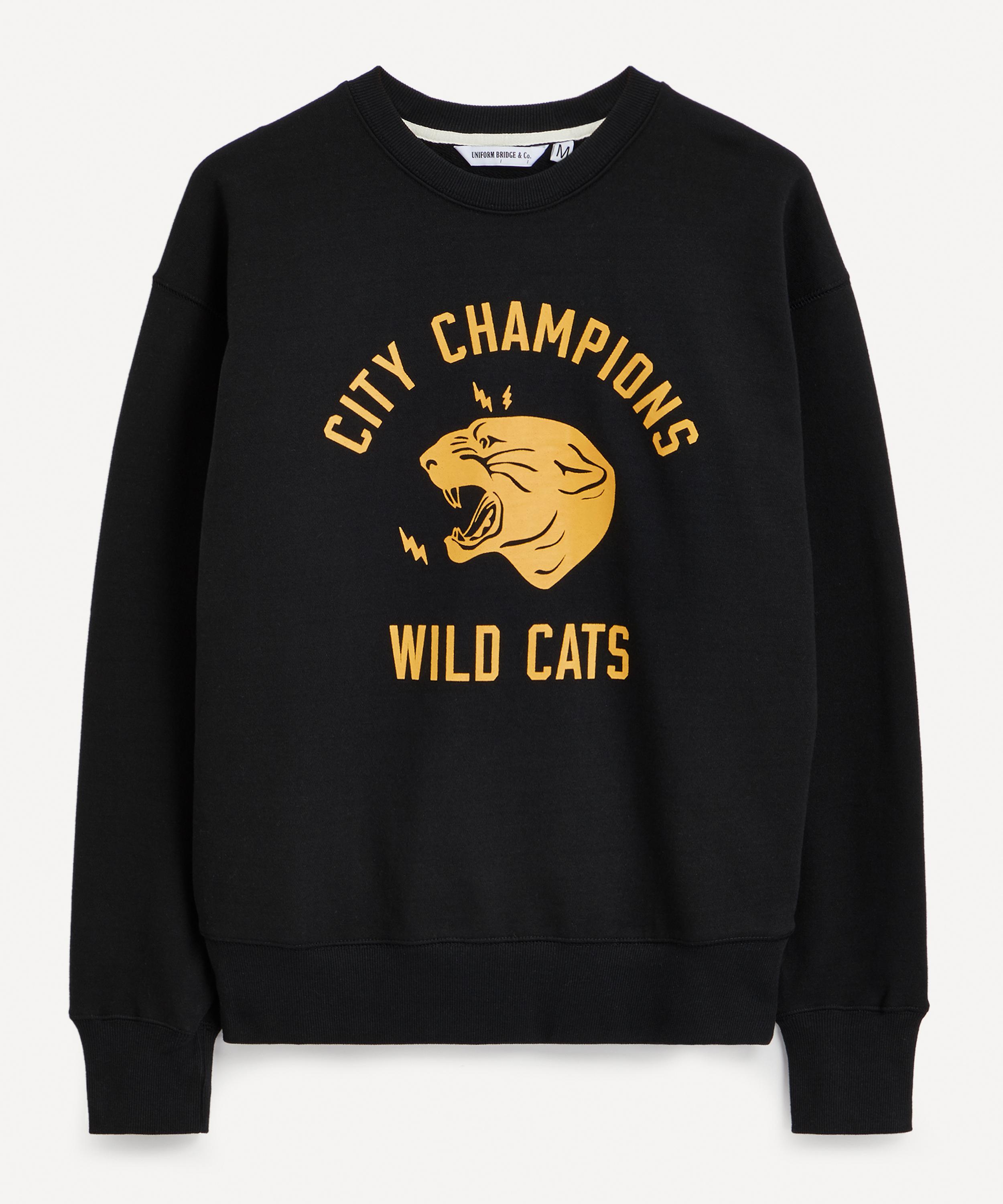 Uniform Bridge Mens Wildcats Sweatshirt In Wild Cats Black
