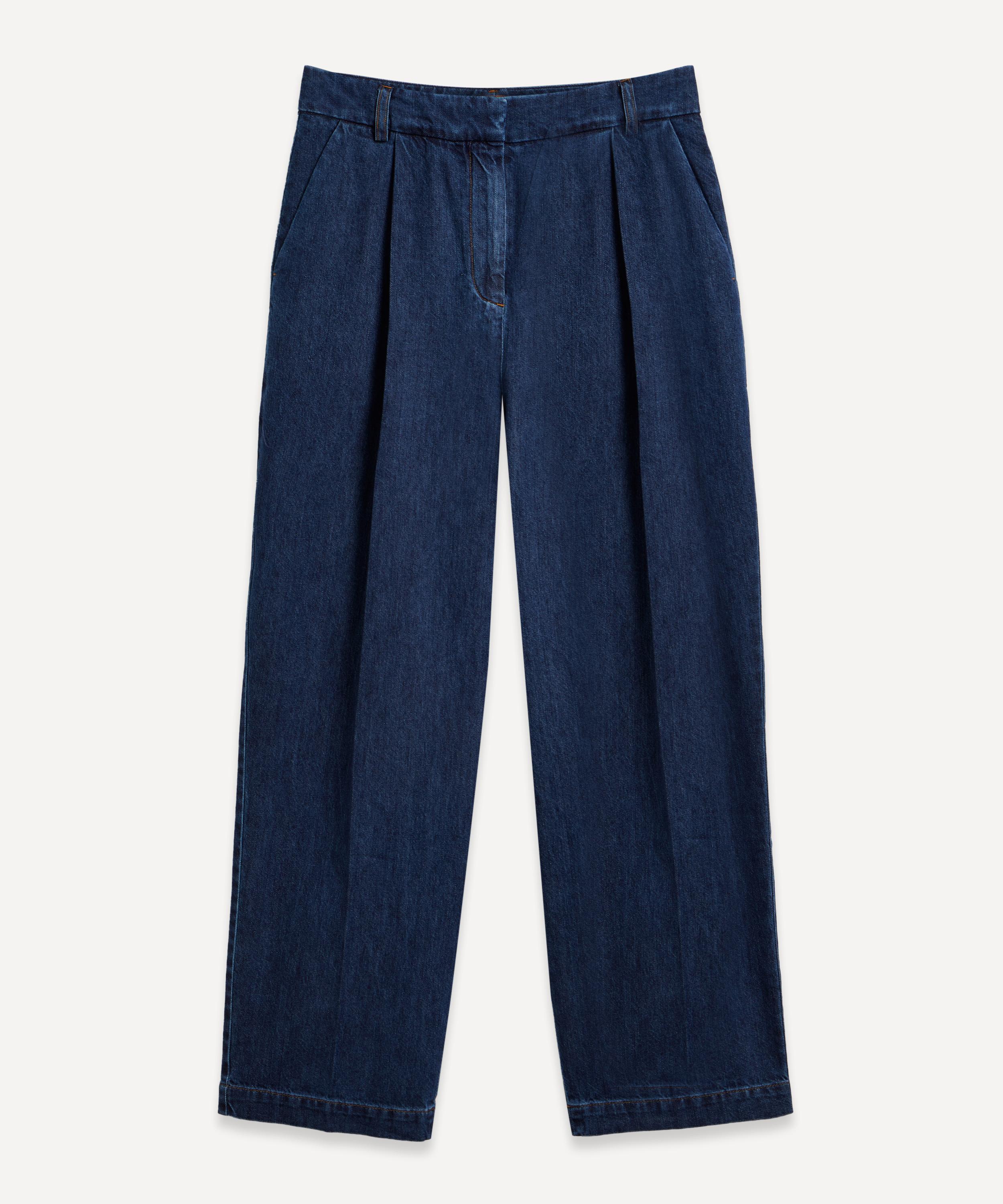 Ymc You Must Create Women's Market Denim Trousers In Indigo