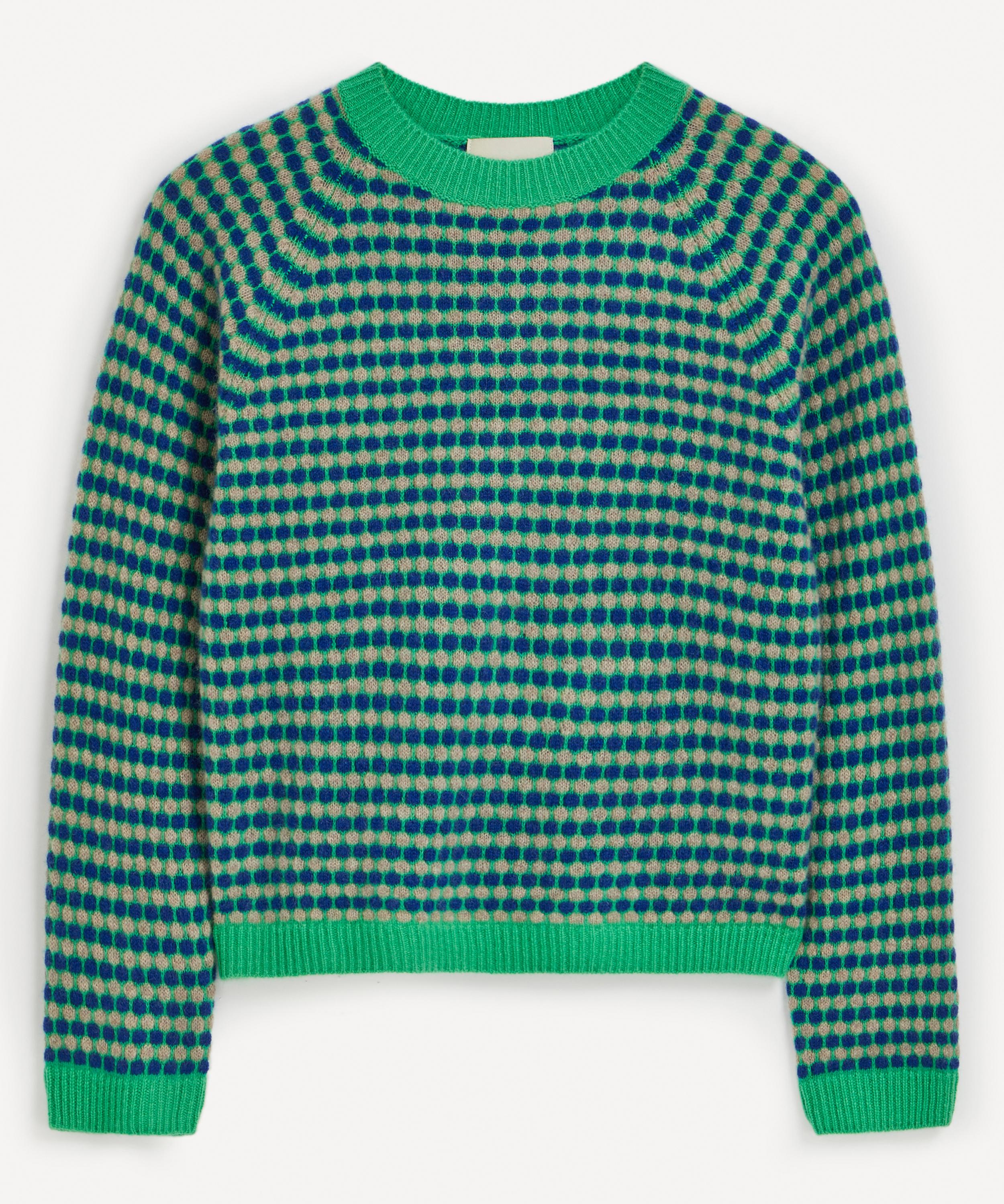 Jumper Honeycomb Crew-neck  In Multi