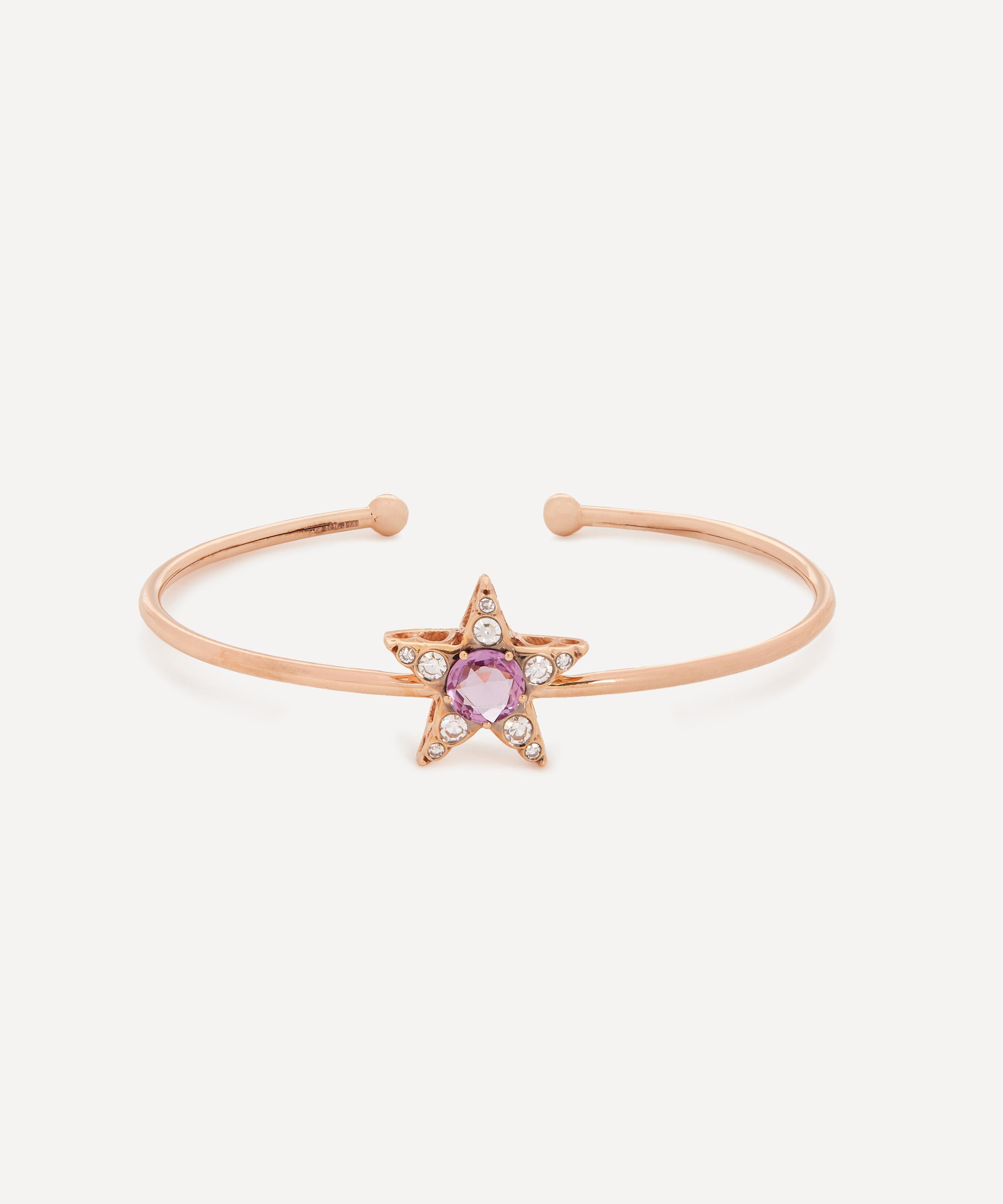 Shop Selim Mouzannar 18ct Rose Gold Istanbul Sapphire And Diamond Cuff Bracelet