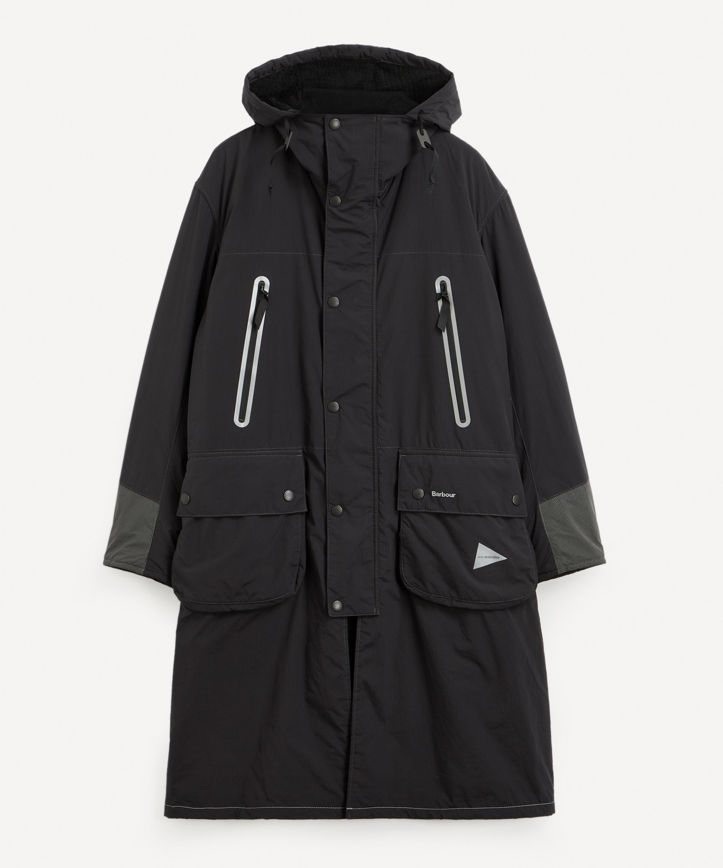 Barbour X And Wander Insu Showerproof Jacket In Navy
