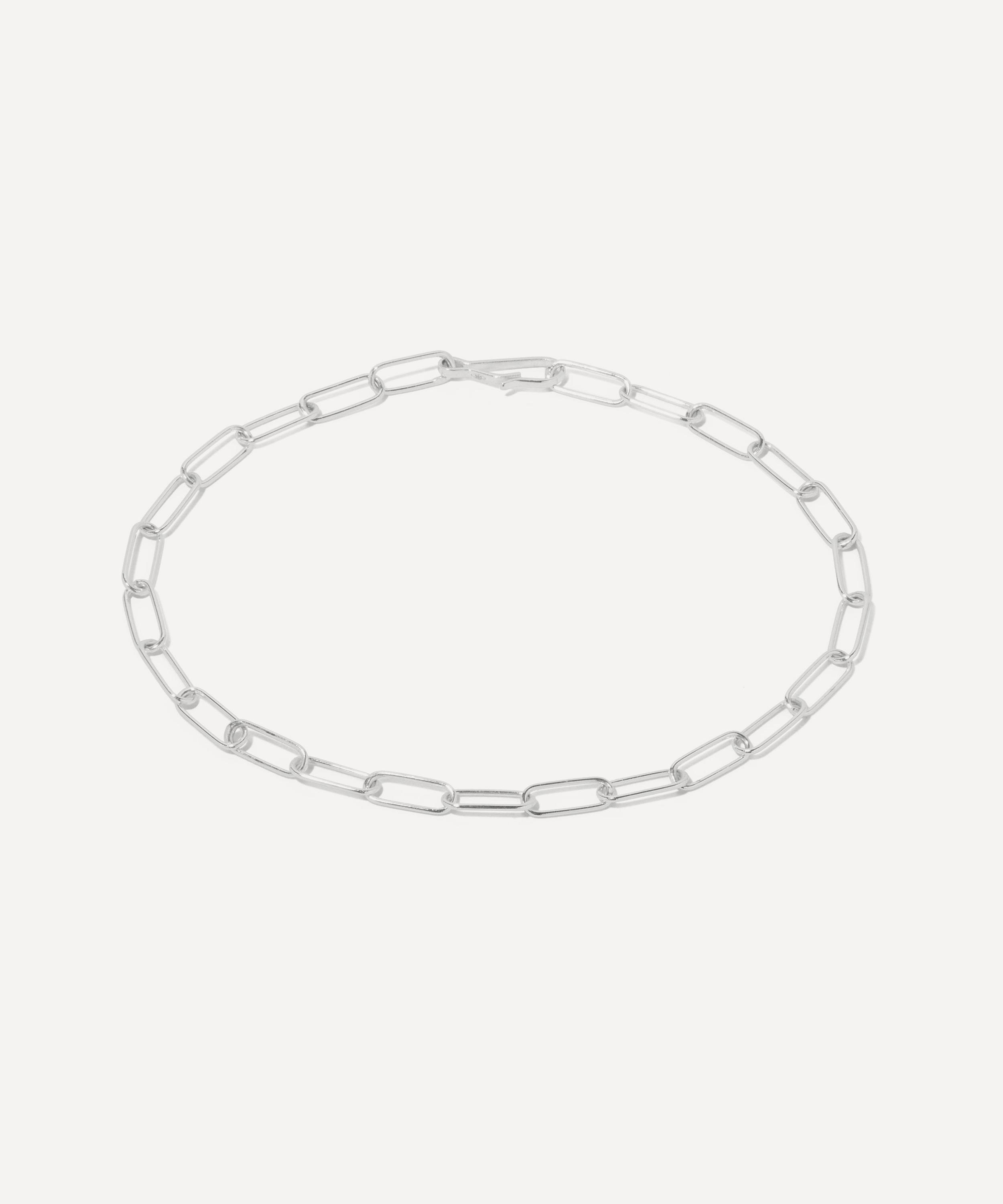 Annoushka 14kt White Gold Mini Cable Chain Bracelet