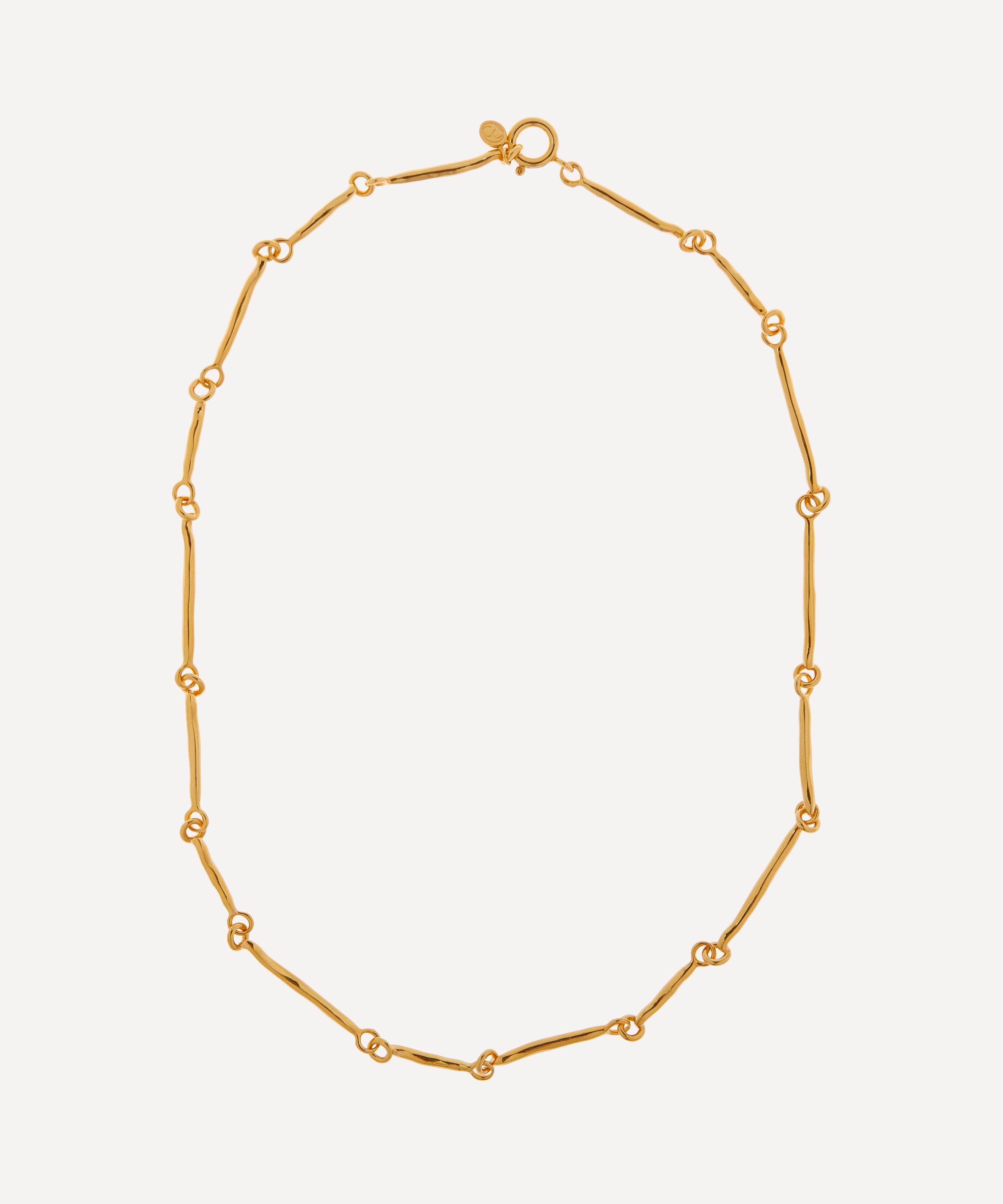 By Pariah Twig Necklace In Gold