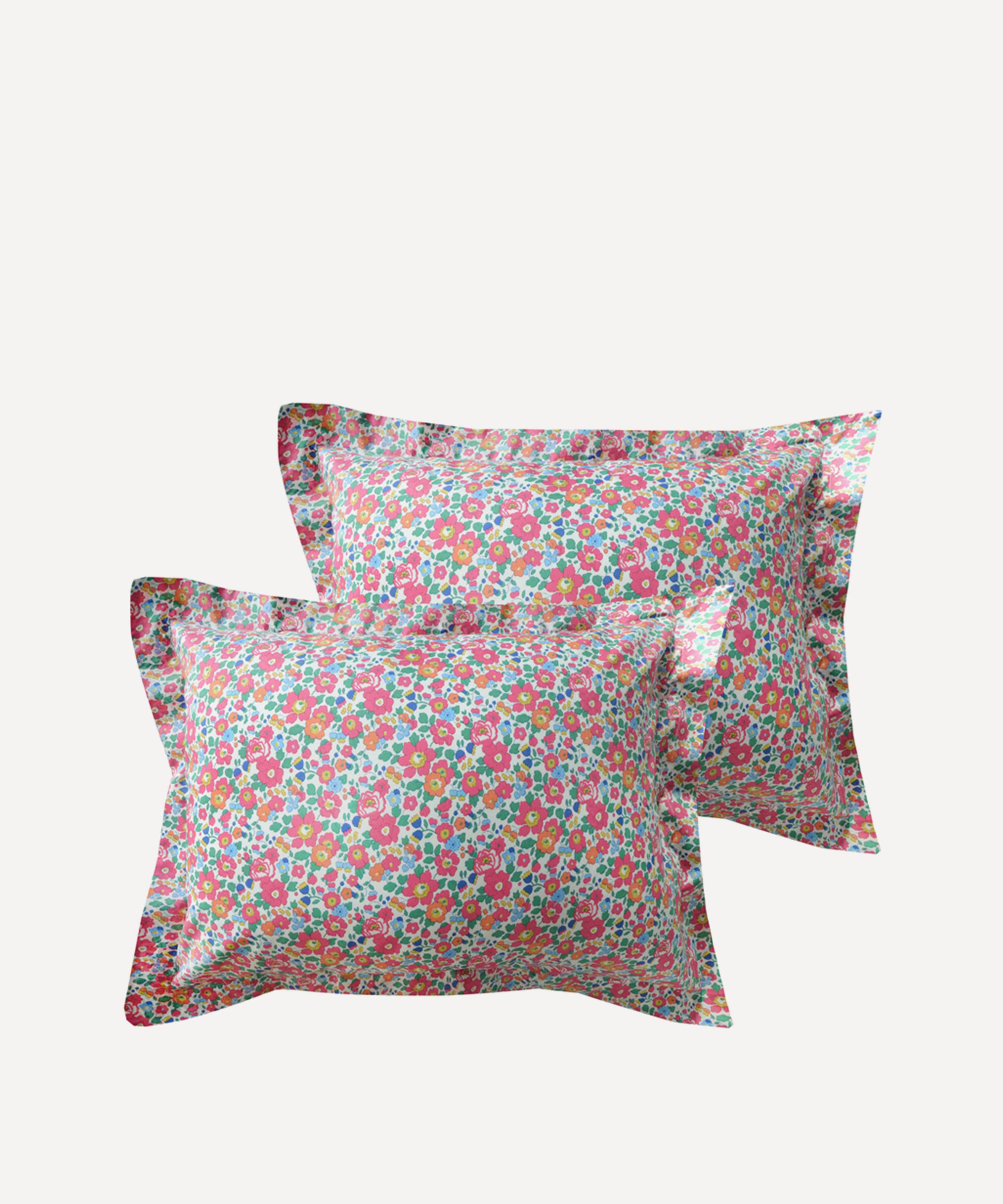 Coco & Wolf Betsy Deep Pink Oxford Pillowcases Set Of Two