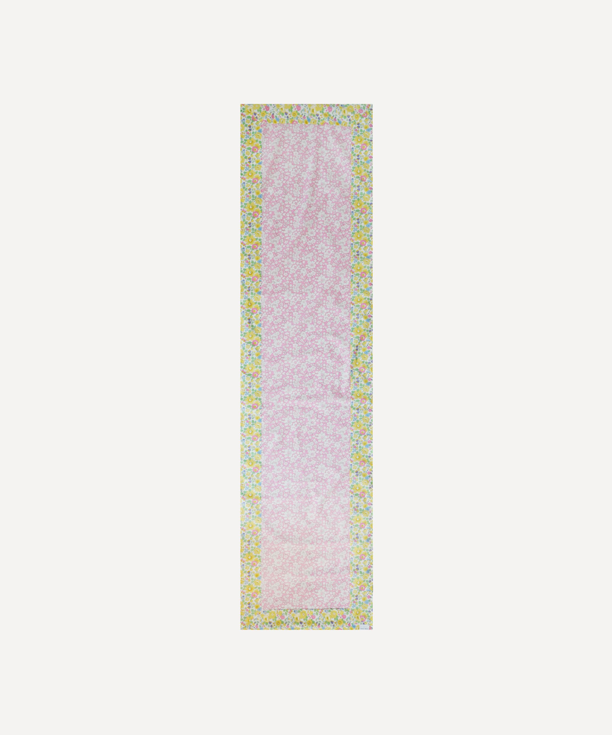 COCO & WOLF COCO & WOLF BETSY BOO BUBBLEGUM AND BETSY CITRUS BORDERED TABLE RUNNER 