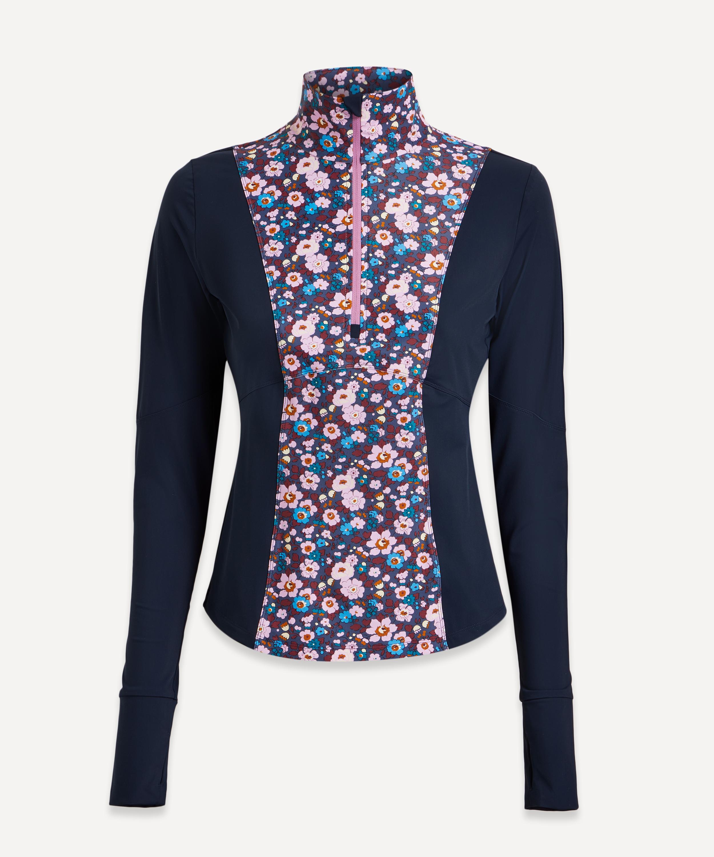 Liberty Women's Betsy Panel Running Top In Navy Betsy