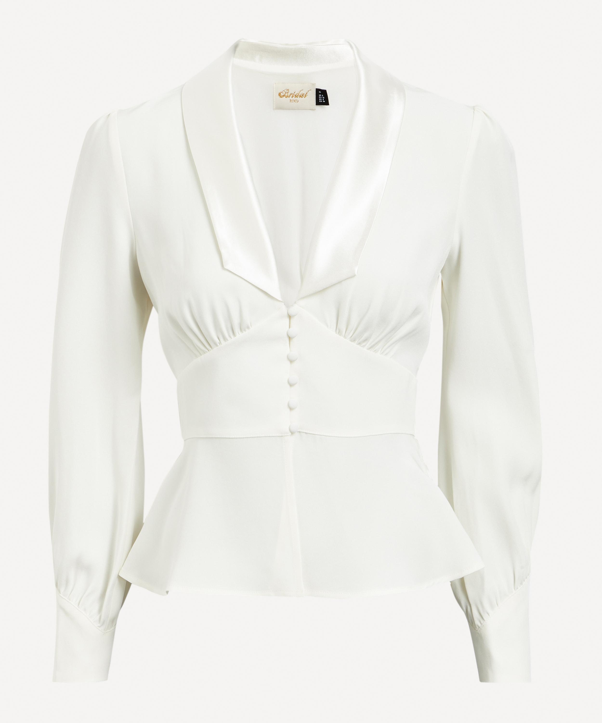 Rixo London Adeline Jacket In White