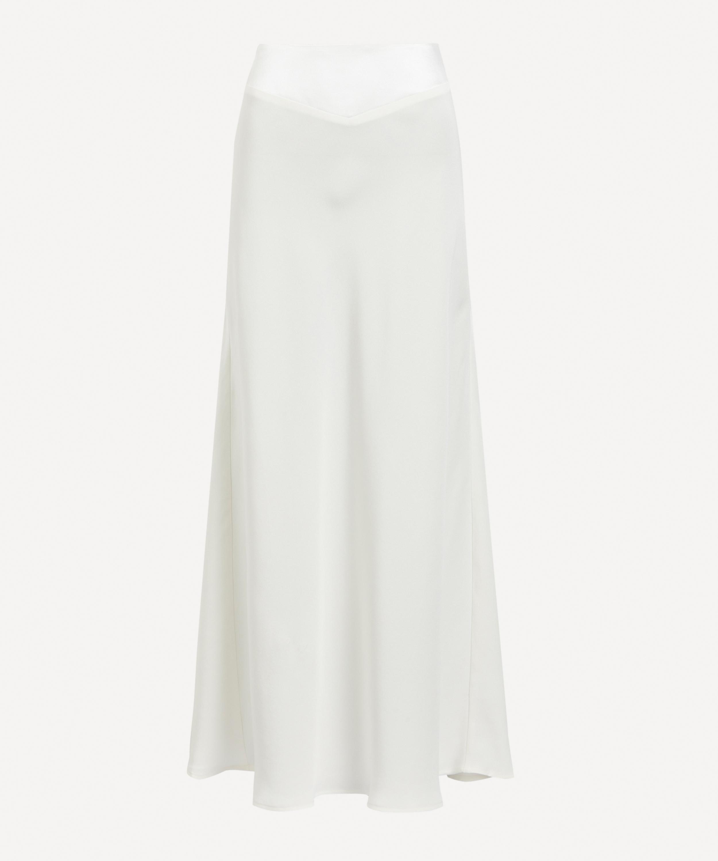 Rixo London Joan Skirt In White