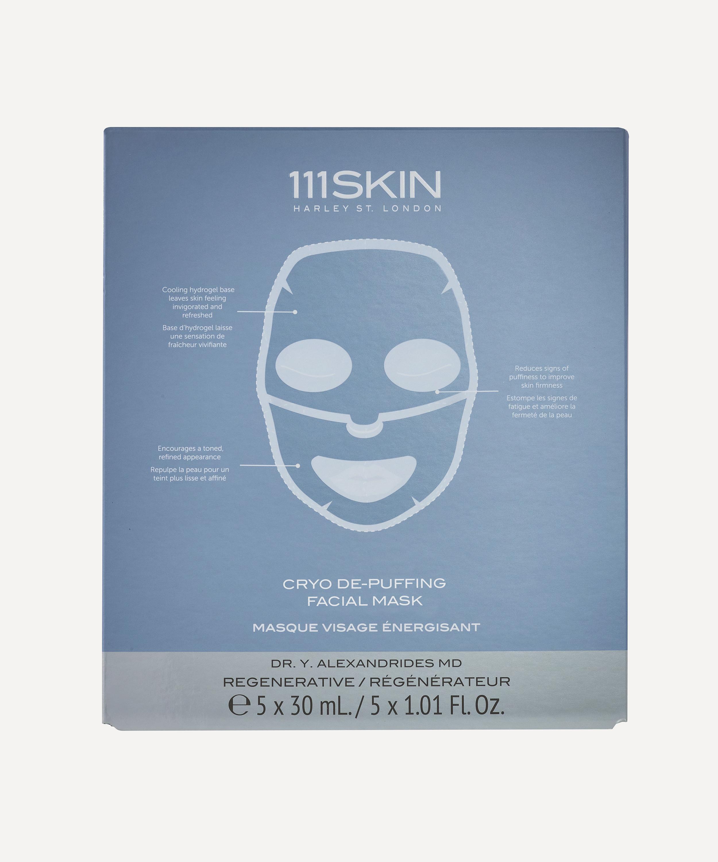 111SKIN Cryo Sub-Zero De-Puffing Facial Mask x 5