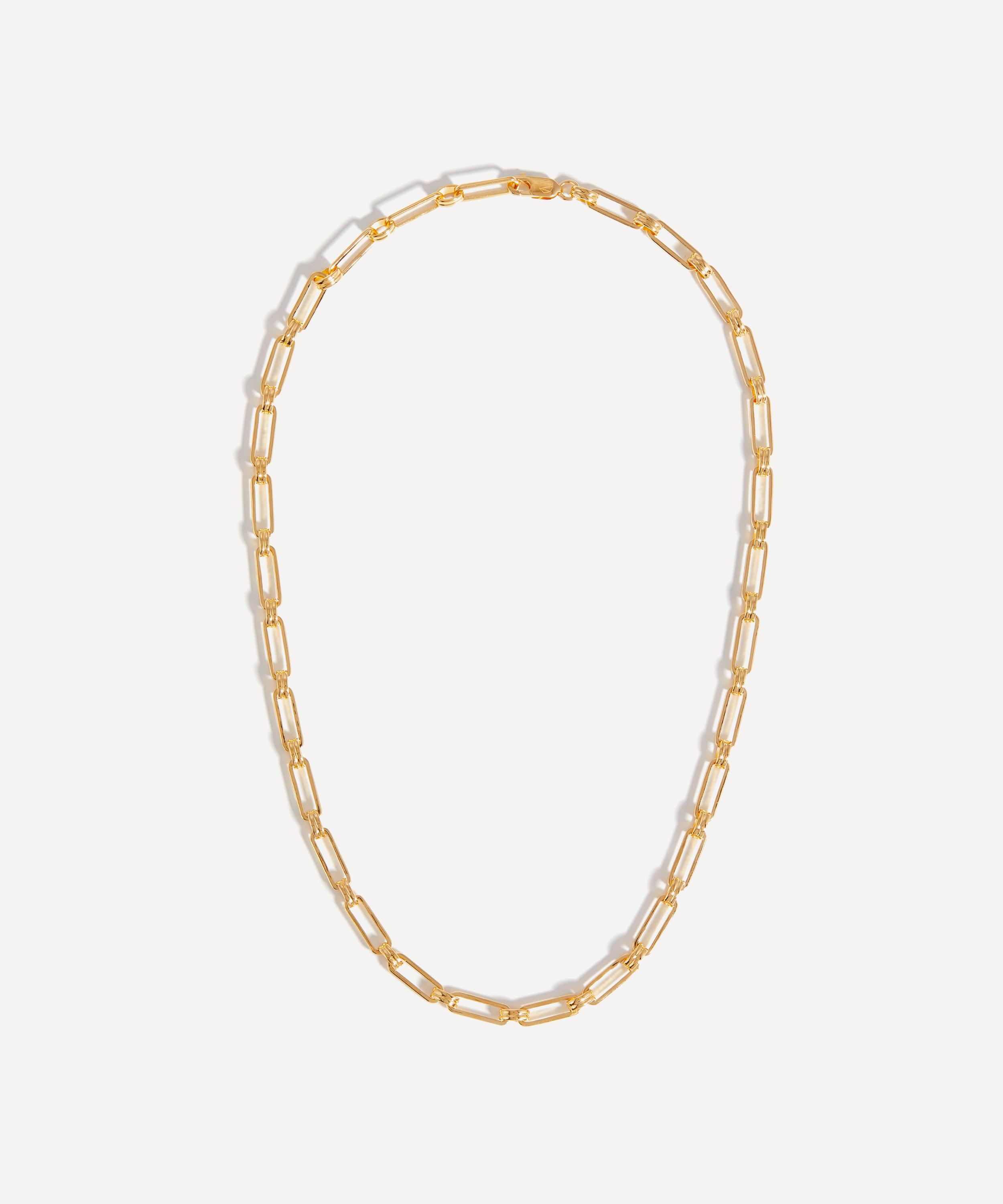 Missoma 18ct Gold-Plated Aegis Chain Necklace Luxury Gift