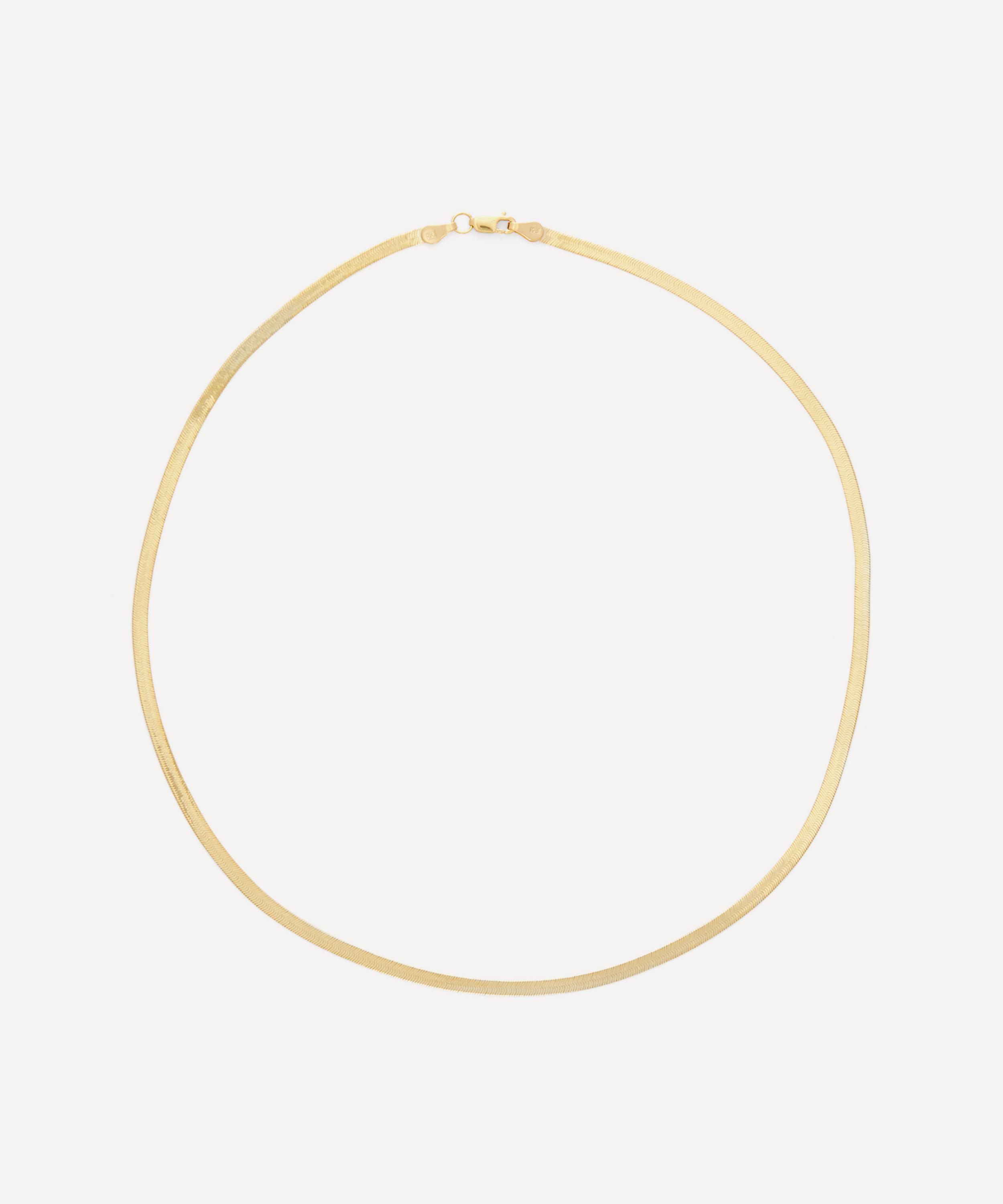 Satomi Kawakita 14ct Gold Snake Chain Necklace