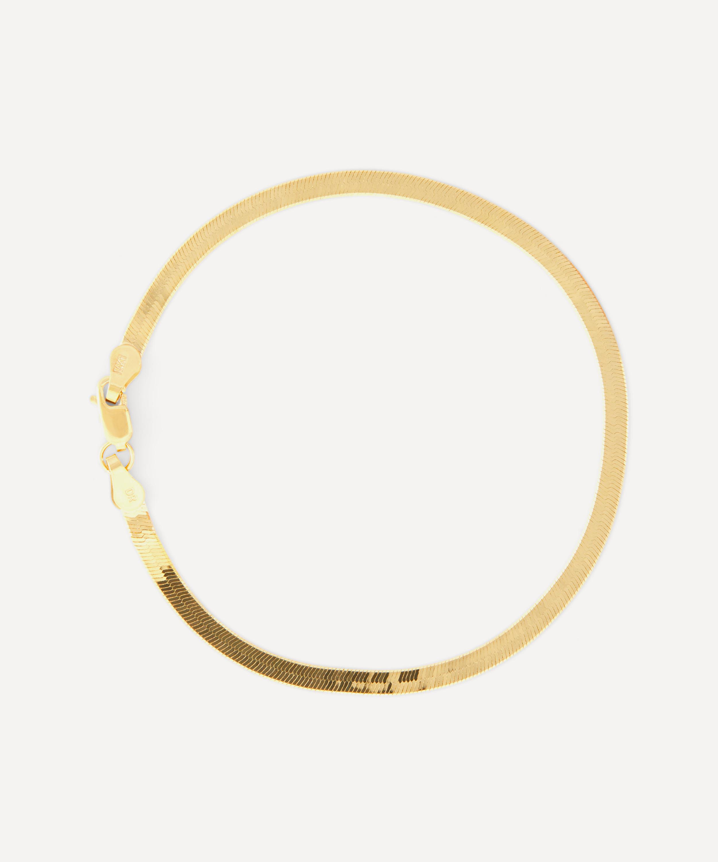Satomi Kawakita 14ct Gold Snake Chain Bracelet