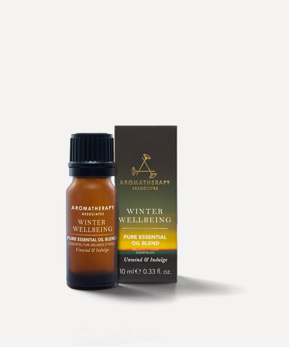 Aromatherapy Associates Winter Wellbeing Pure Essential Oil Blend 10ml In Brown