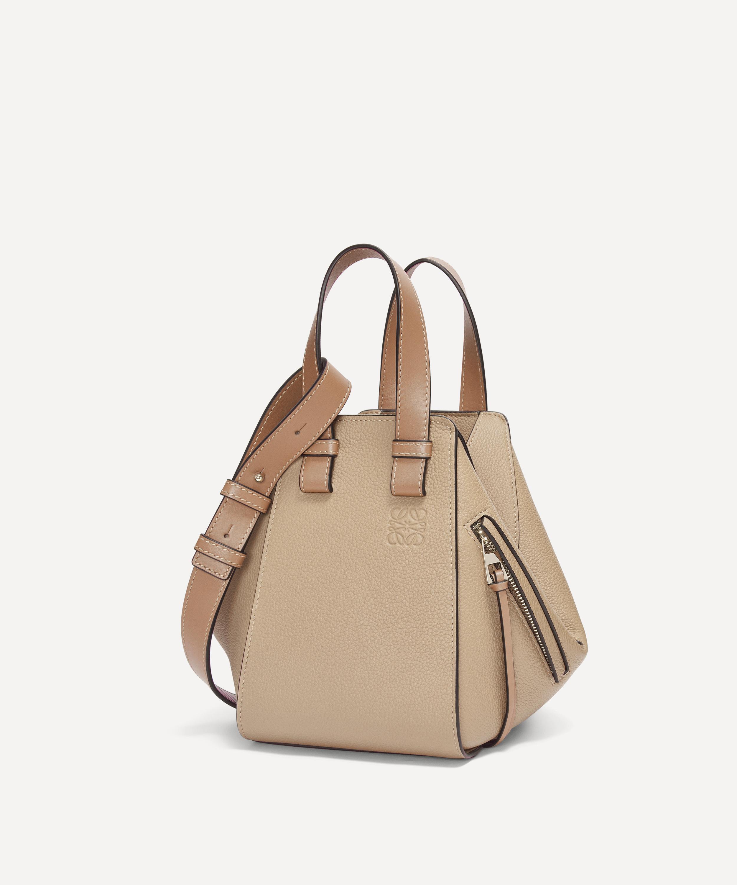 Loewe Women's Hammock Compact Leather Bag Sand Luxury Gift