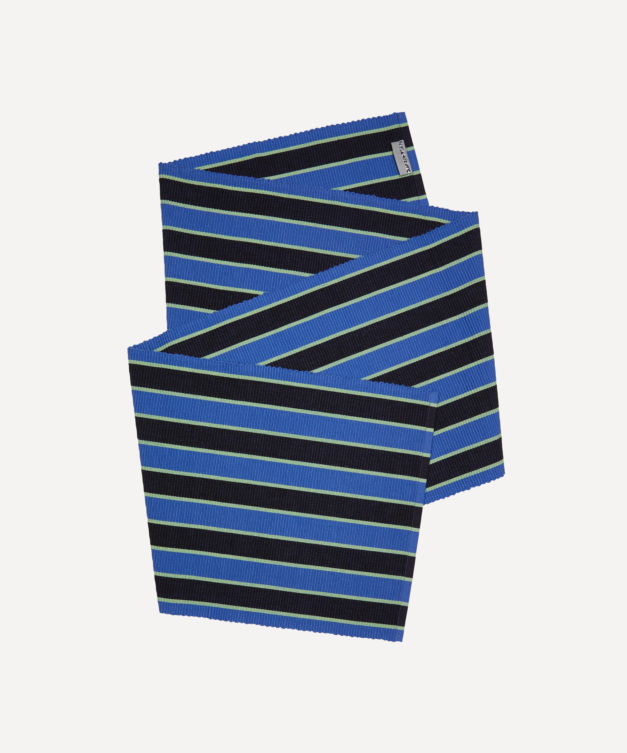 Dusen Dusen Pistachio Stripe Table Runner 30cm X 182cm