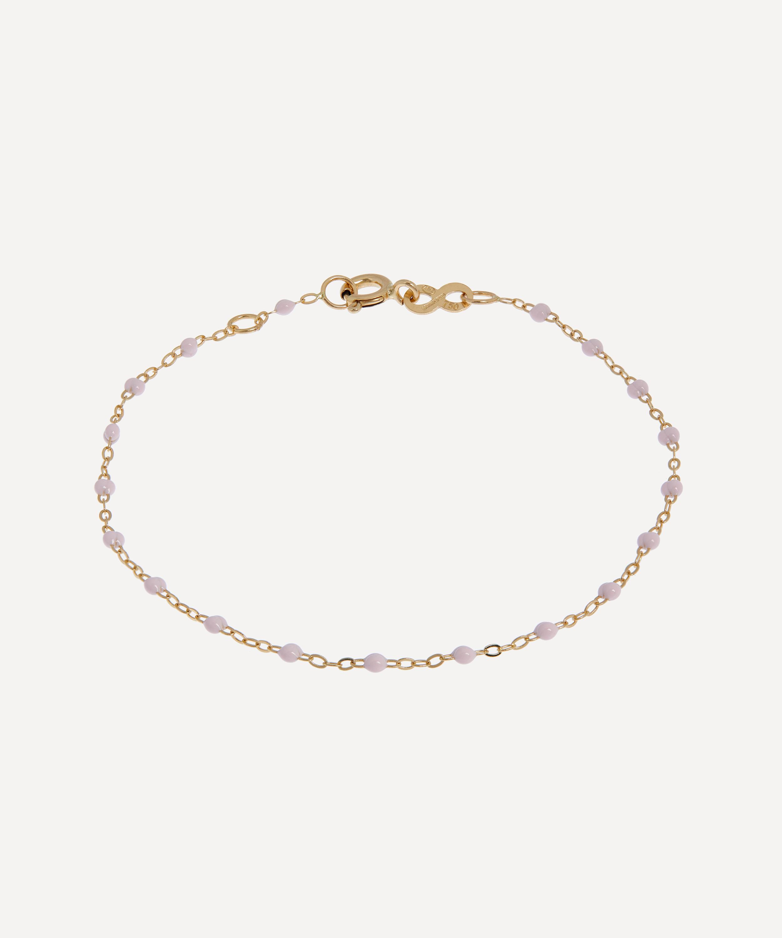 Gigi Clozeau 18ct Gold Classic Gigi Resin Bead Bracelet