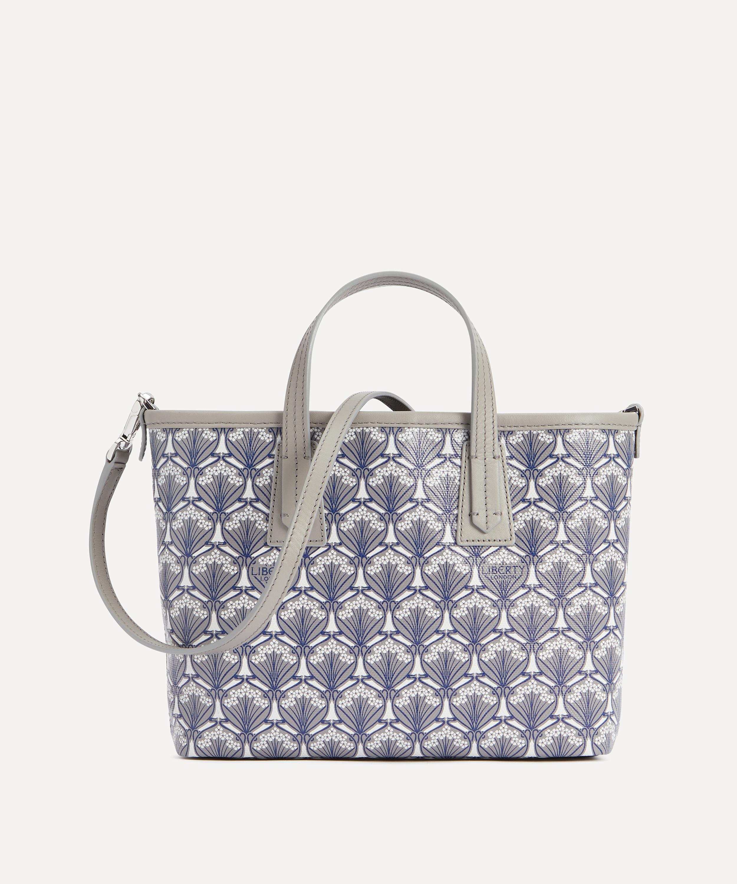 Liberty Women's Iphis Mini Marlborough Cross-Body Tote Bag Grey Luxury Gift
