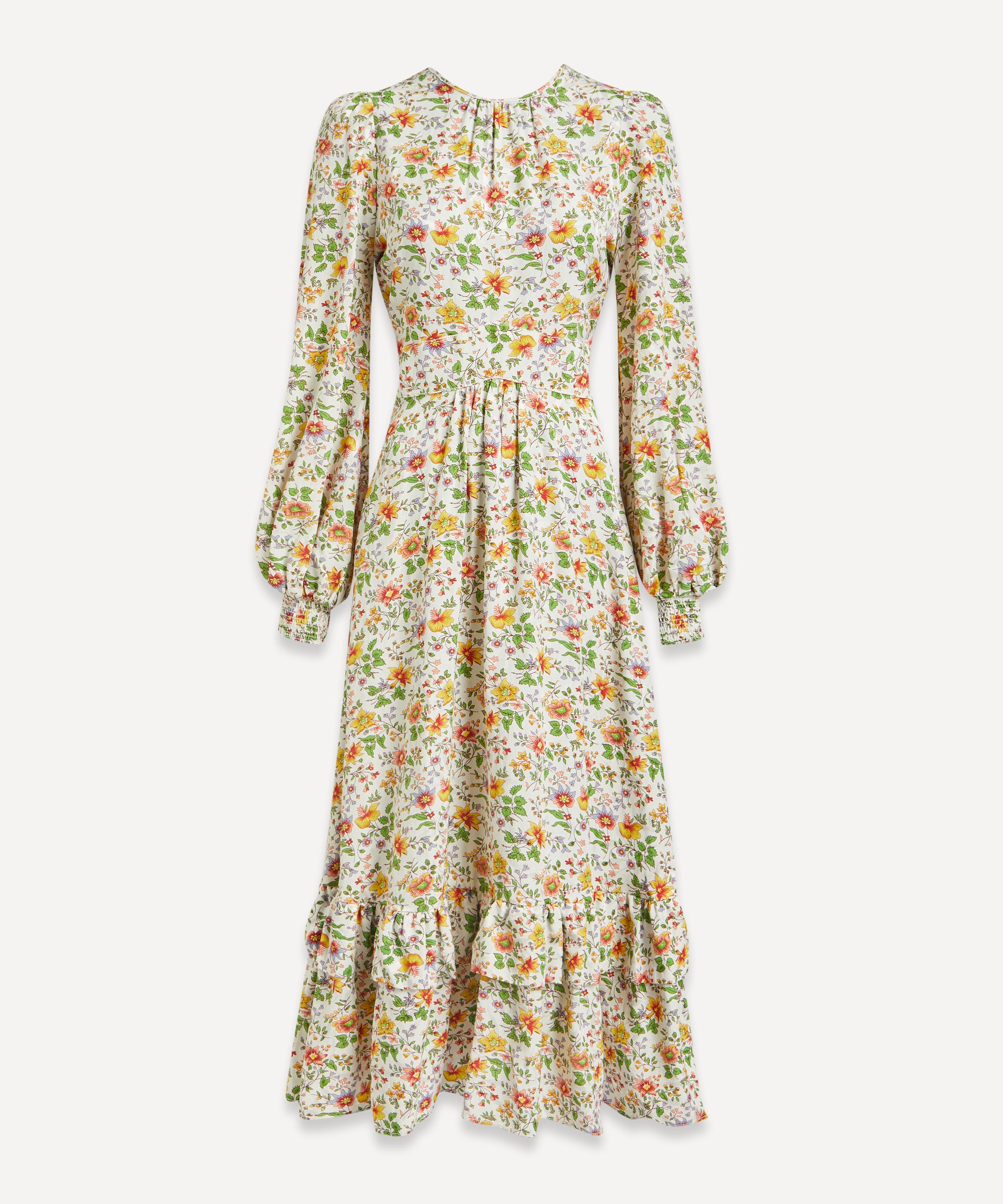 Bytimo Women's Botanical Jacquard Midi-dress