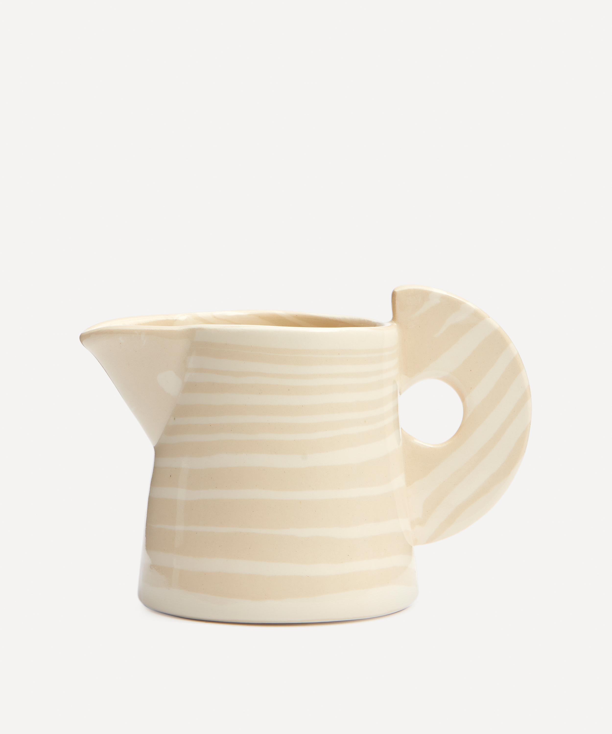 HENRY HOLLAND STUDIO HENRY HOLLAND STUDIO WHITE ON WHITE SMALL MILK JUG 