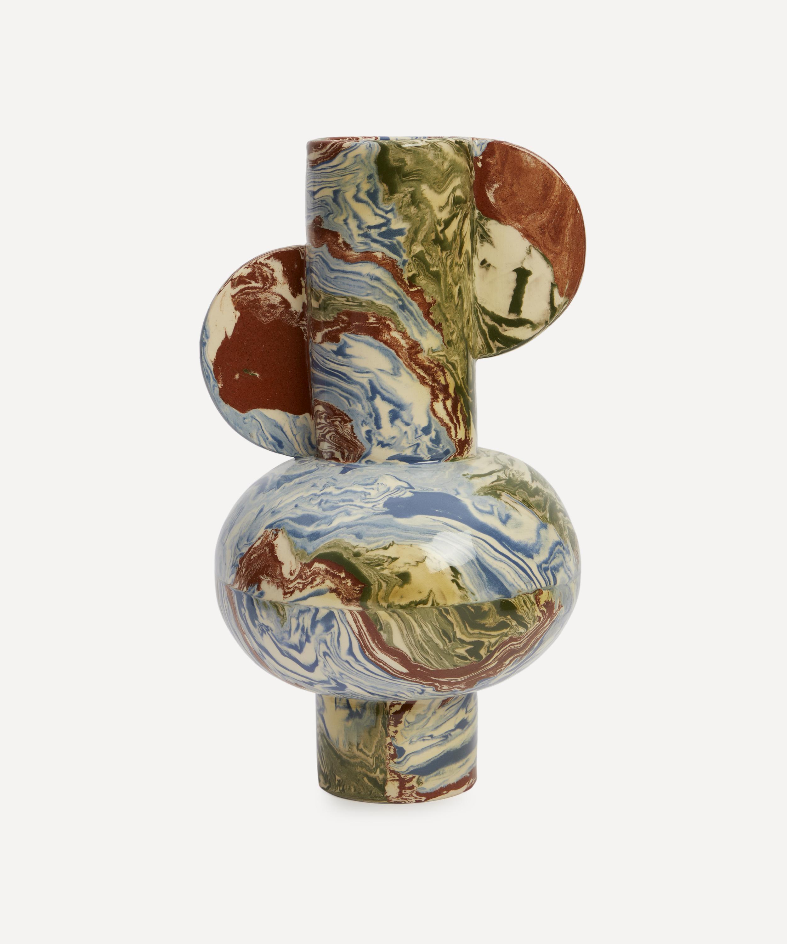 HENRY HOLLAND STUDIO HENRY HOLLAND STUDIO SEA SPACE PATTERNED PROFUMO VASE 