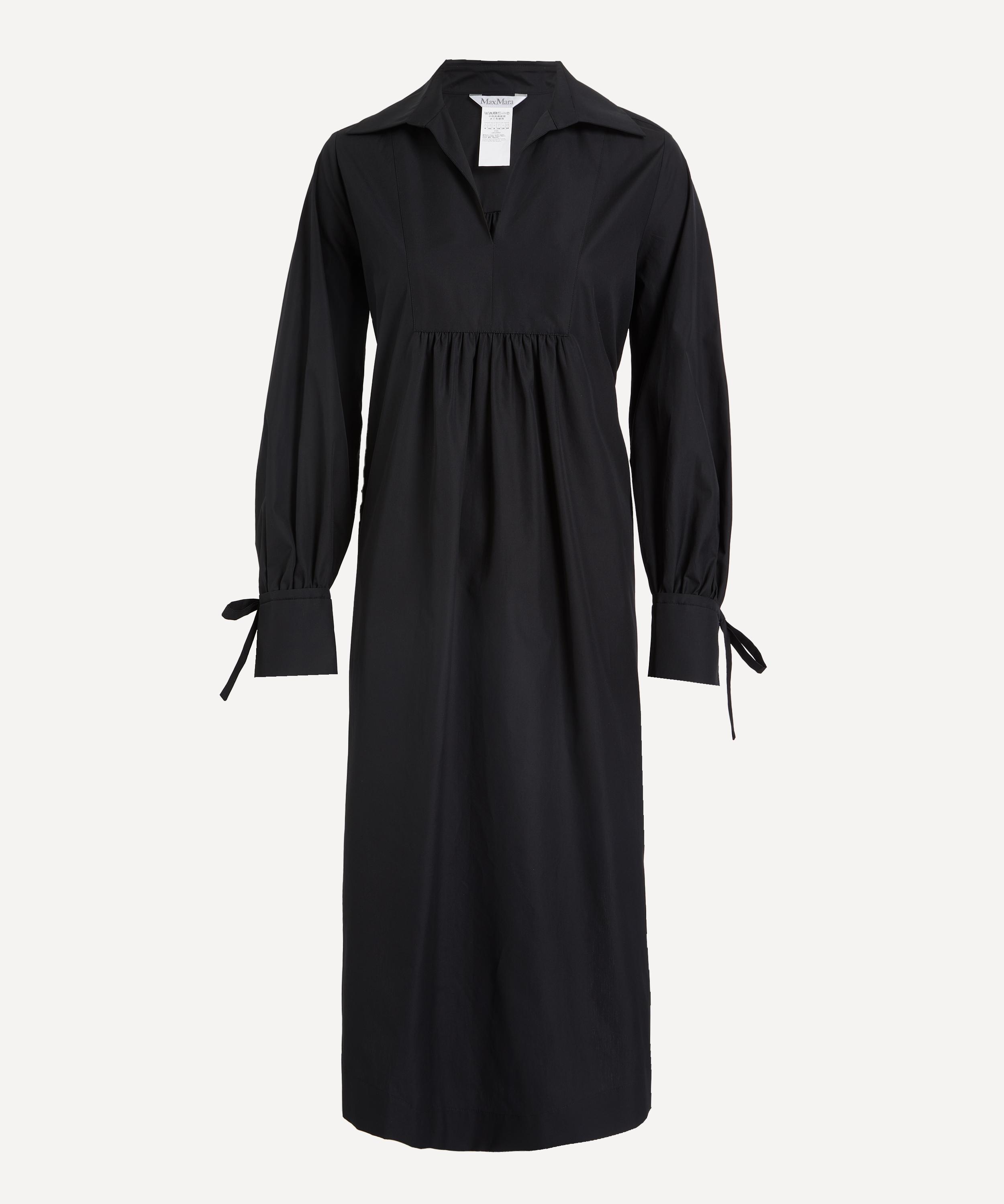 Shop Max Mara Maxmara Women's Nupar Cotton-poplin Dress