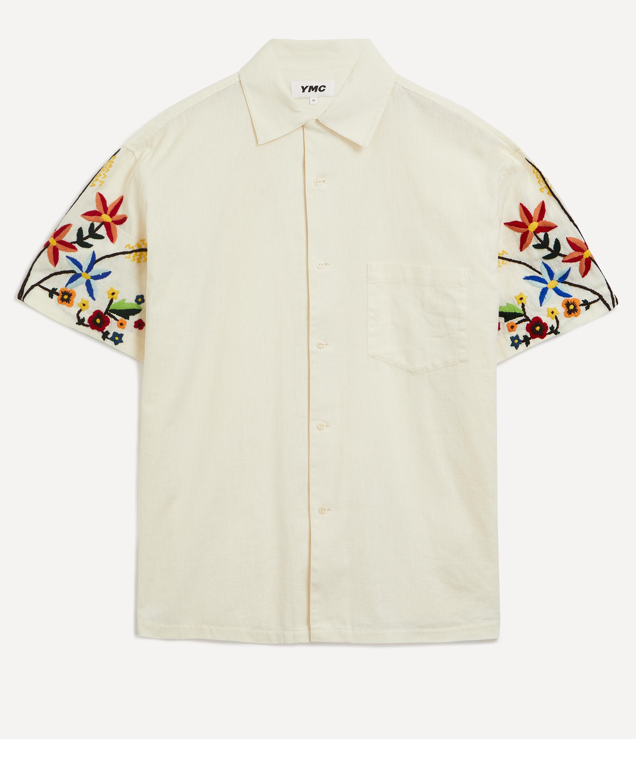 Ymc You Must Create Ymc Mens Idris Embroidered Shirt