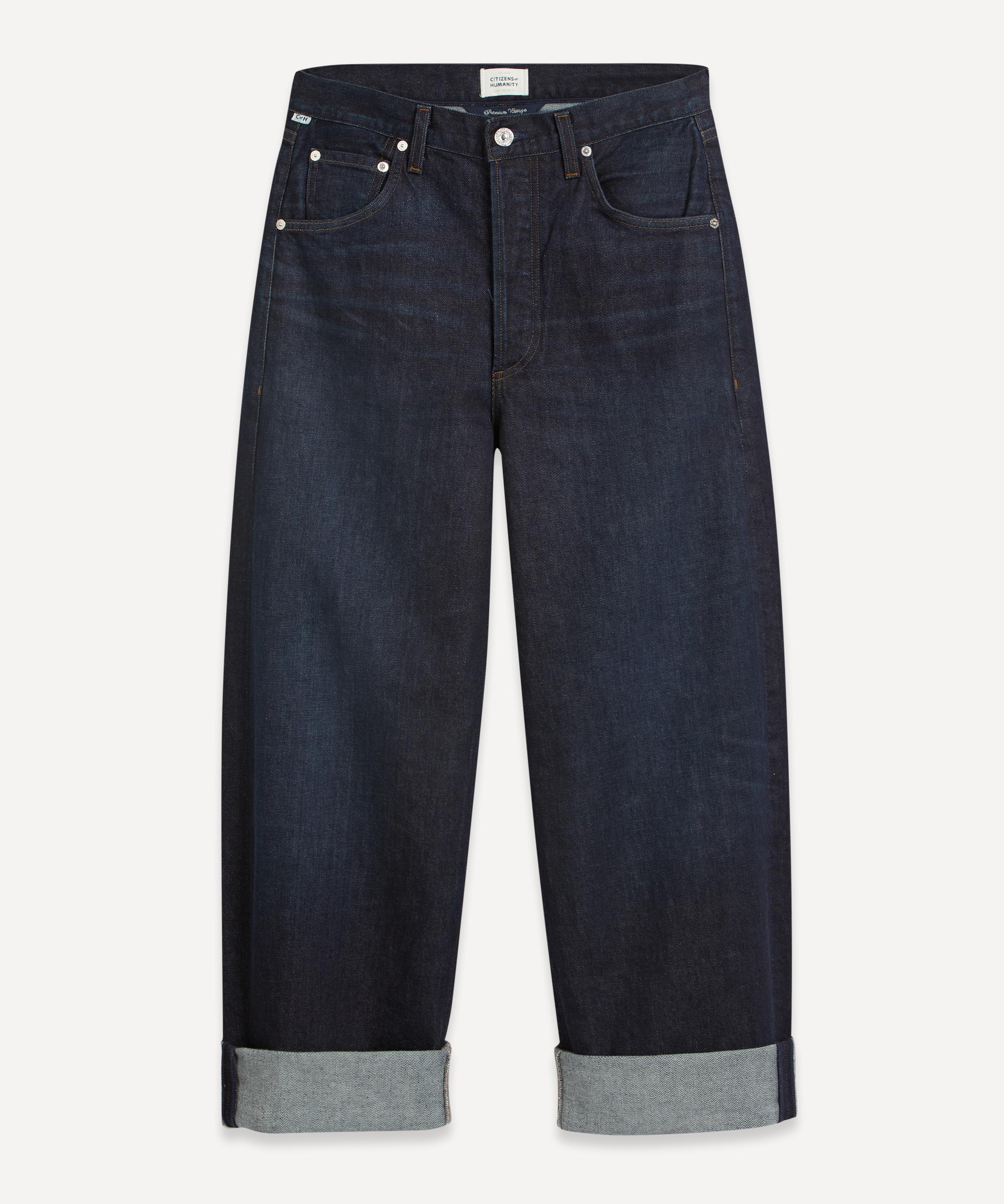 CITIZENS OF HUMANITY CITIZENS OF HUMANITY WOMEN'S AYLA BAGGY CUFFED CROPPED JEANS 